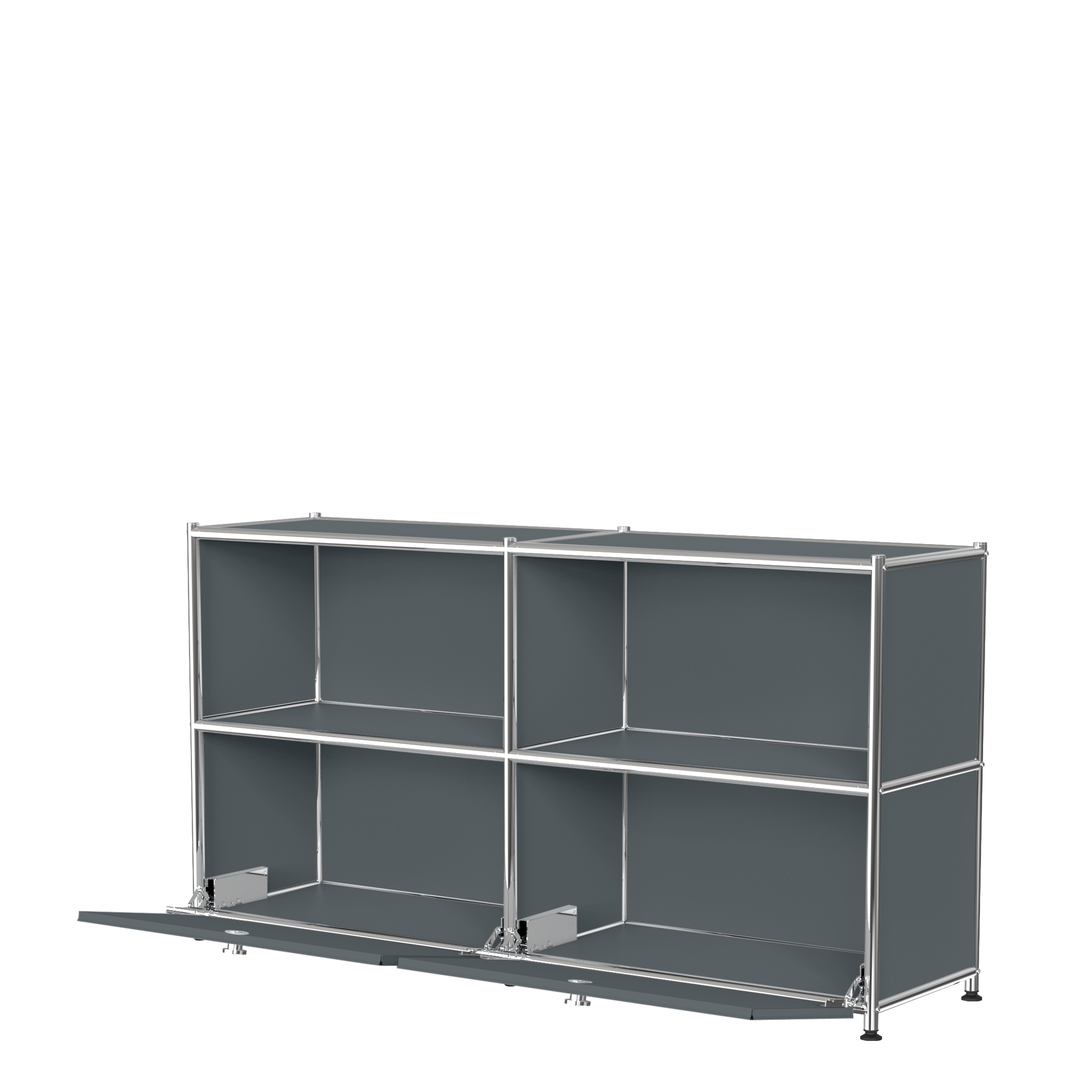 4er Sideboard mit 2 Klappen