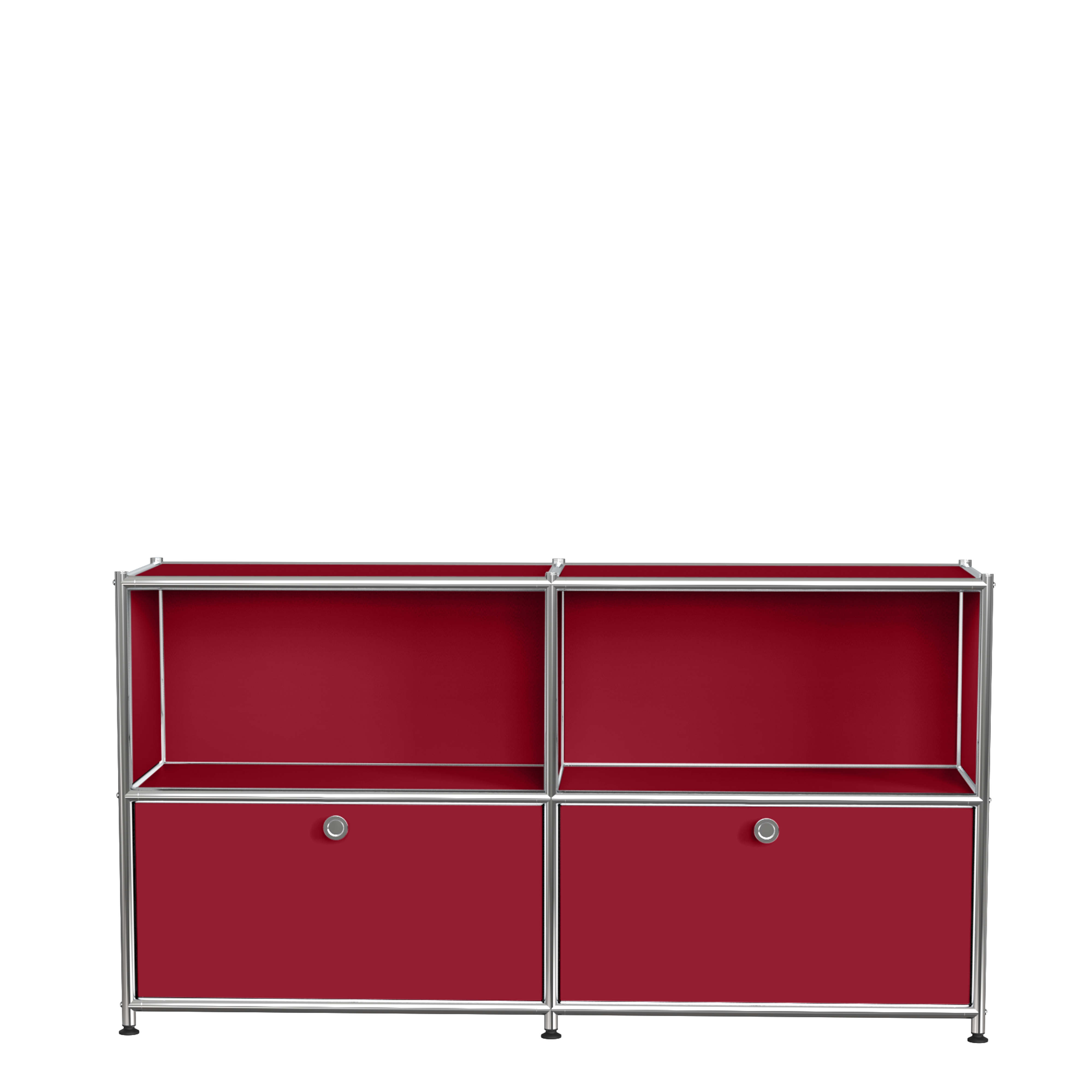 4-piece sideboard with 2 drawers