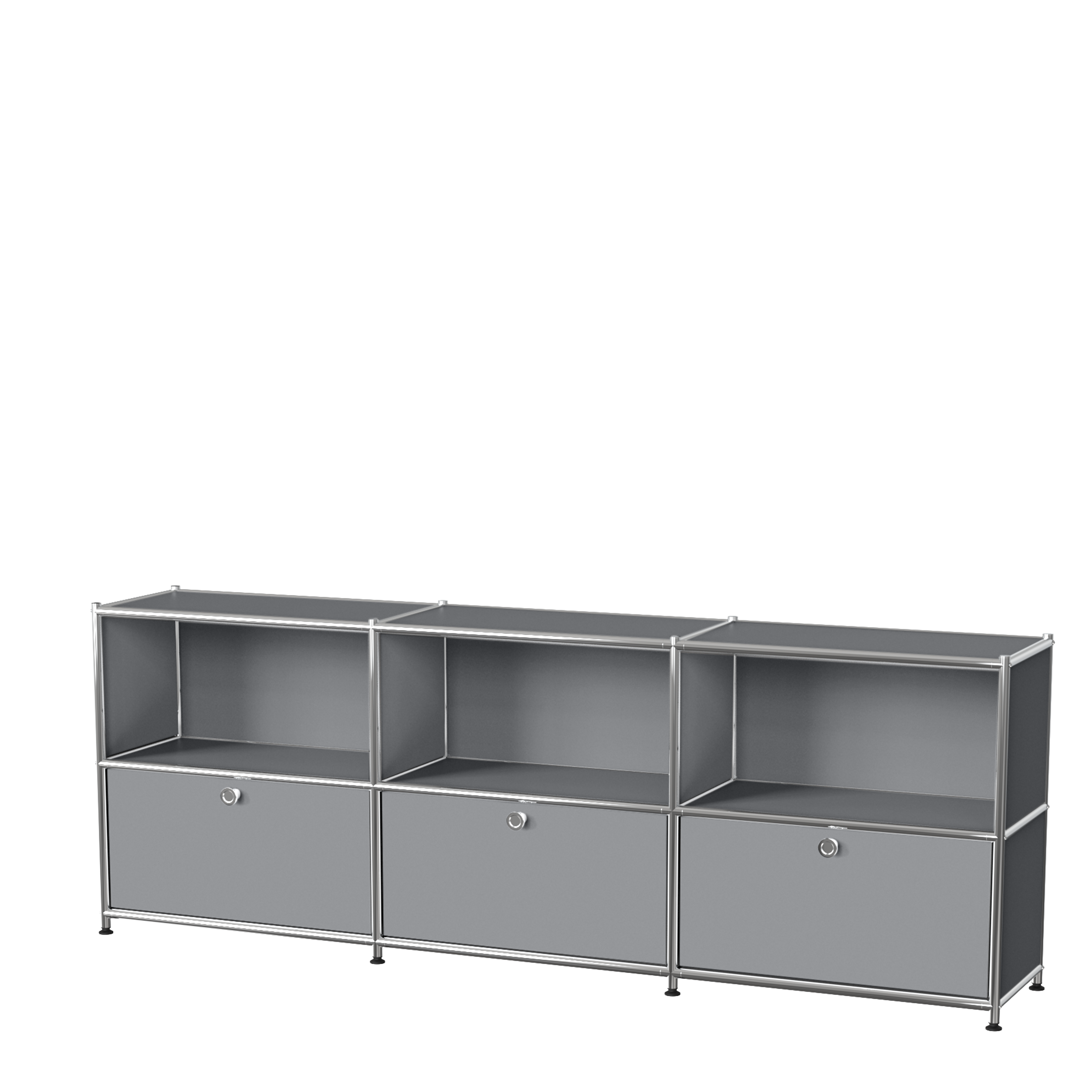 6-piece sideboard with 3 drawers