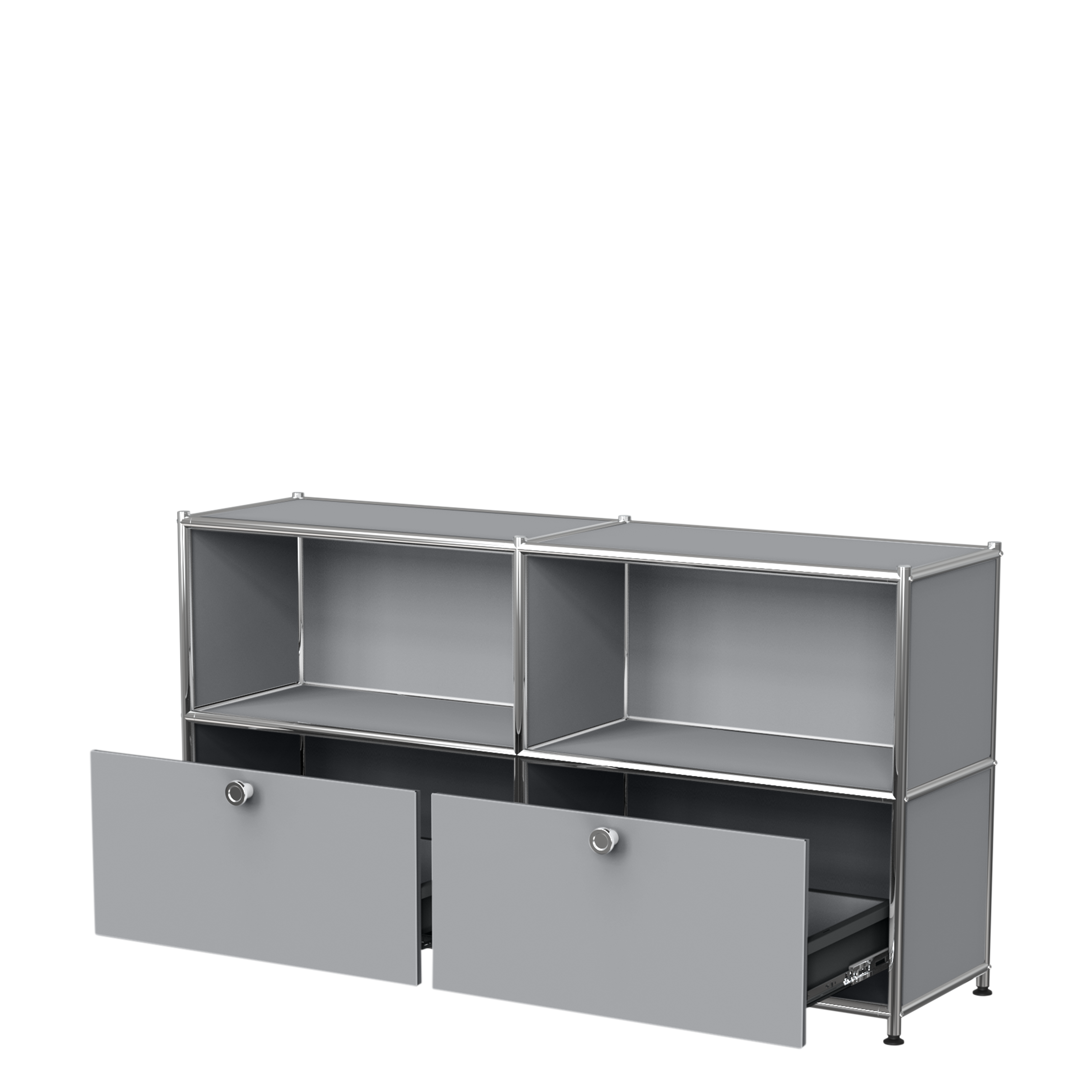 4er Sideboard mit 2 Schubladen