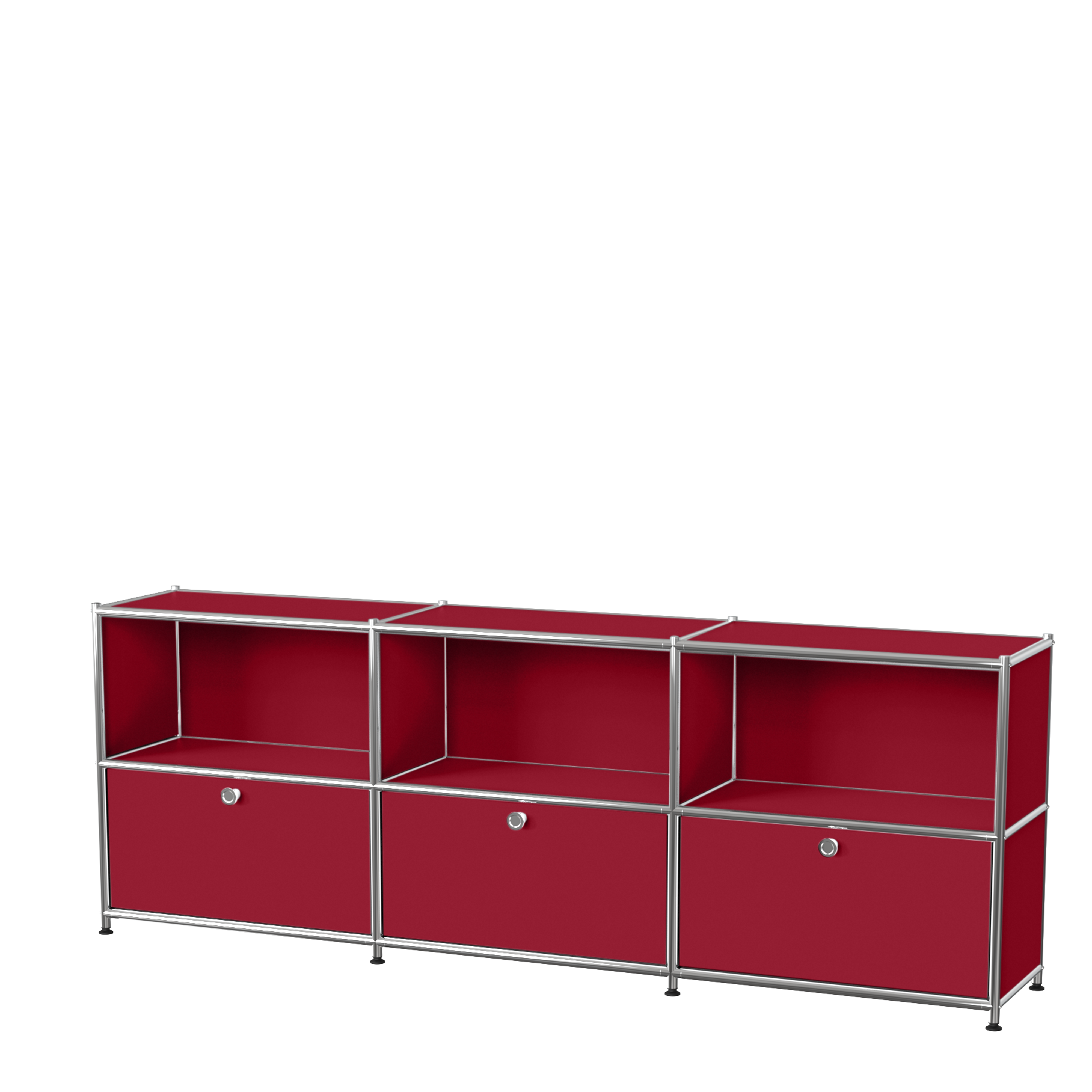 6-piece sideboard with 3 drawers