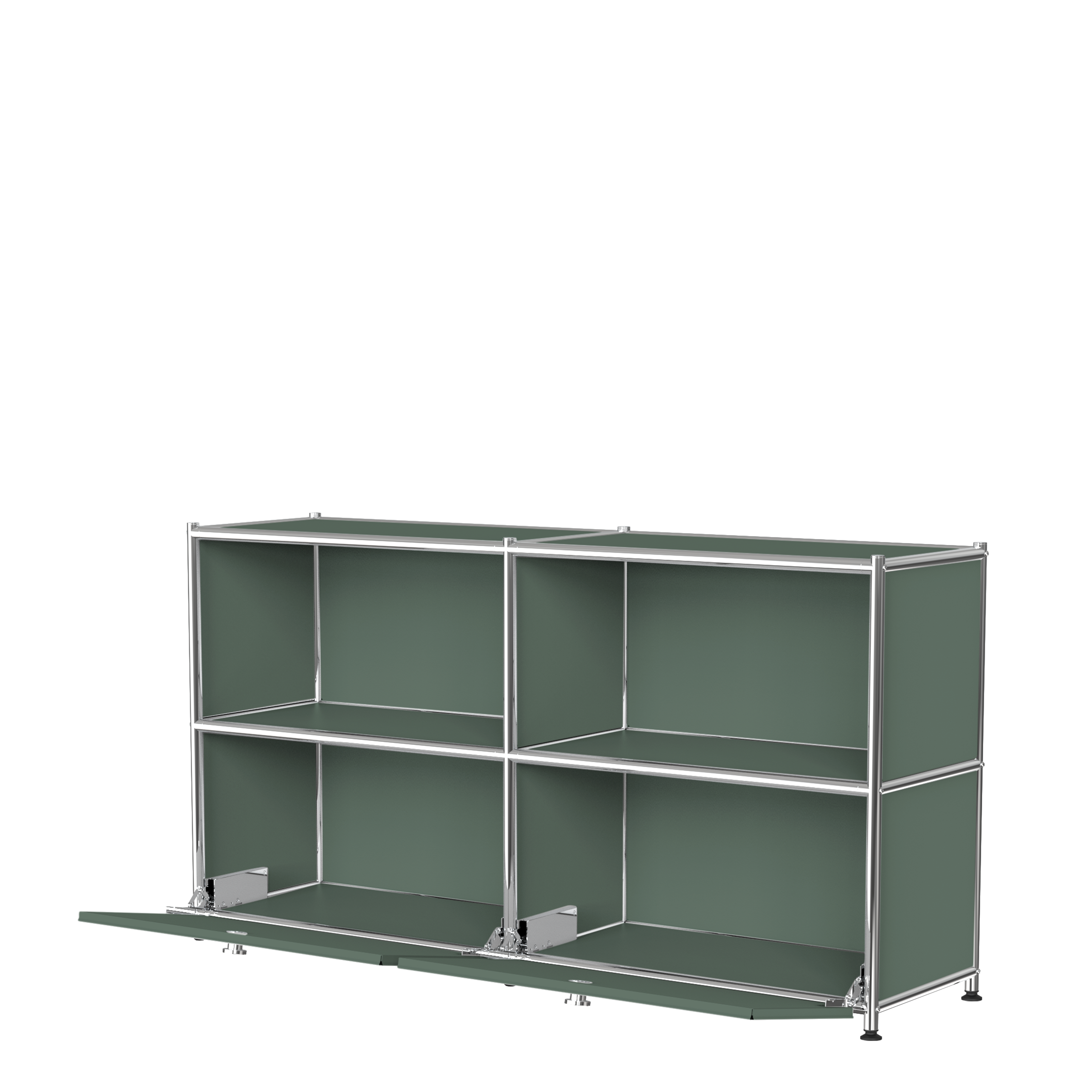 4-piece sideboard with 2 tilt doors