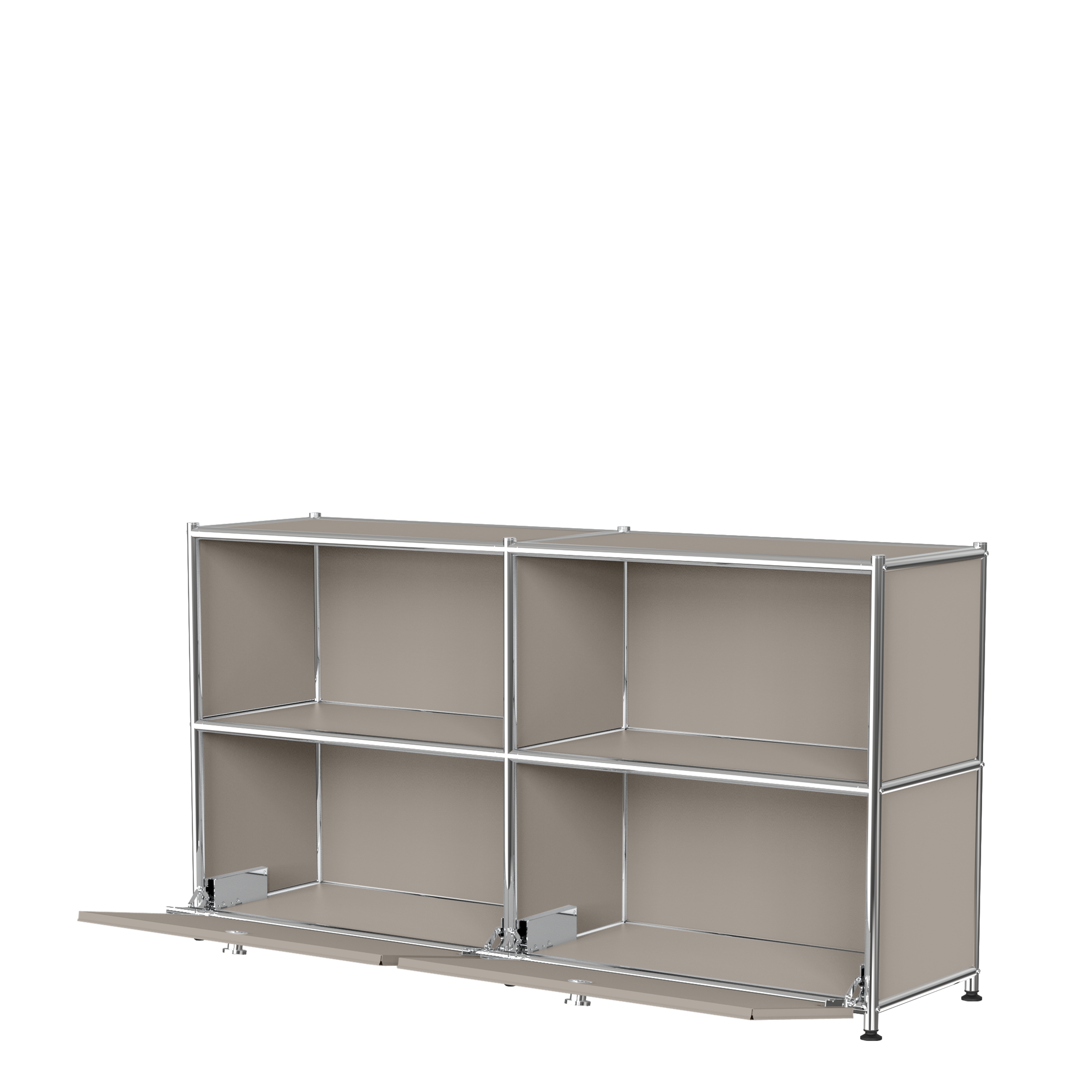 4er Sideboard mit 2 Klappen