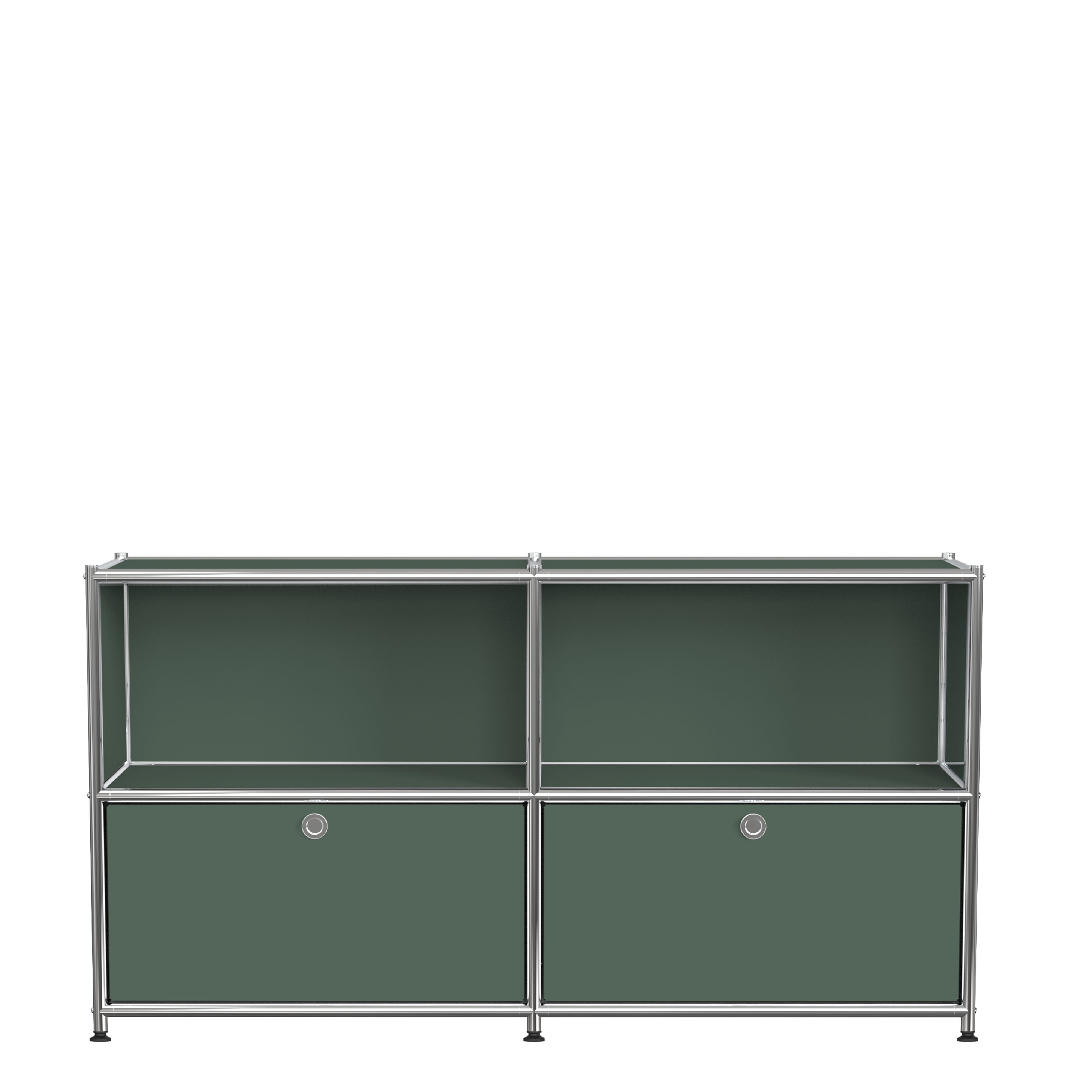 4-piece sideboard with 2 tilt doors