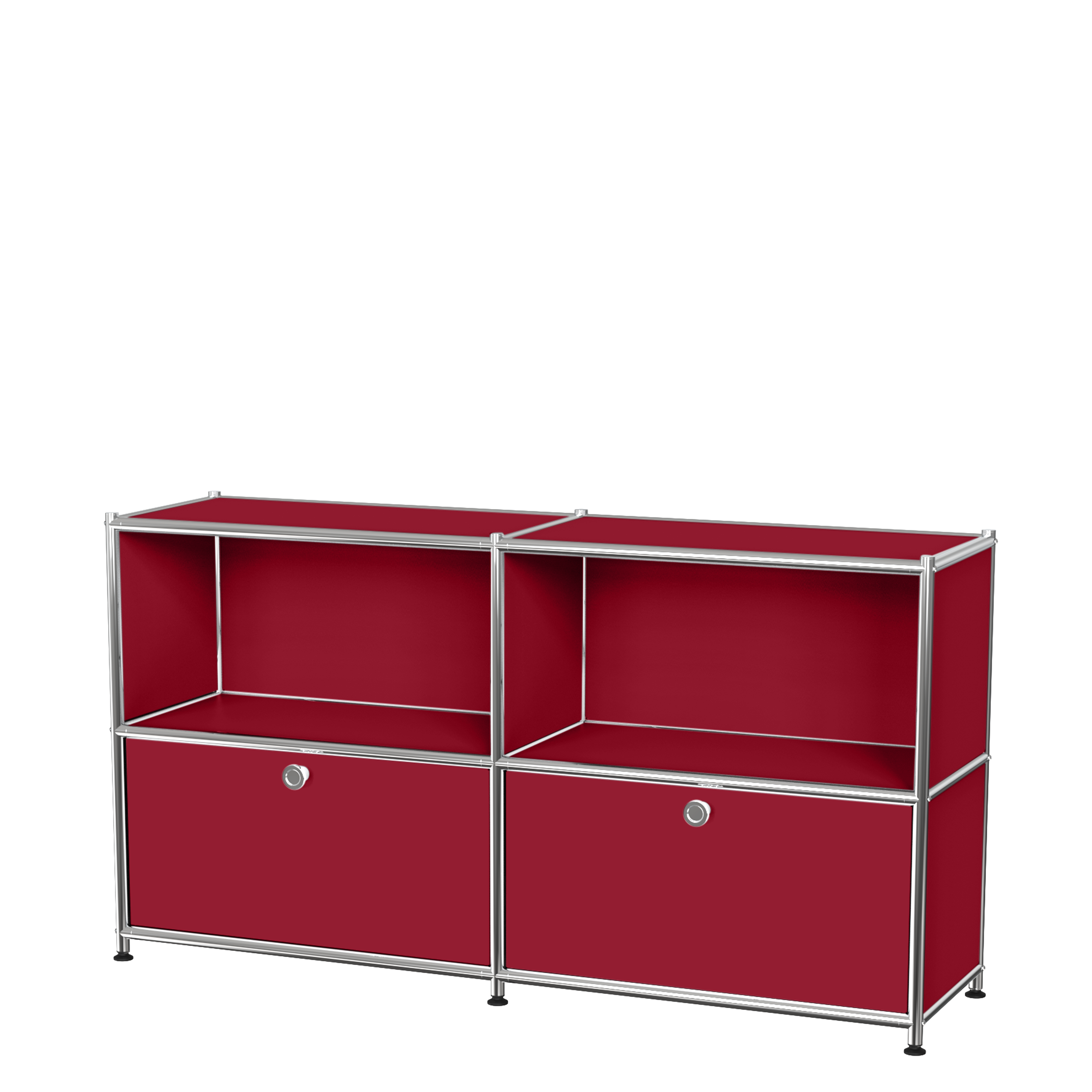 4-piece sideboard with 2 drawers