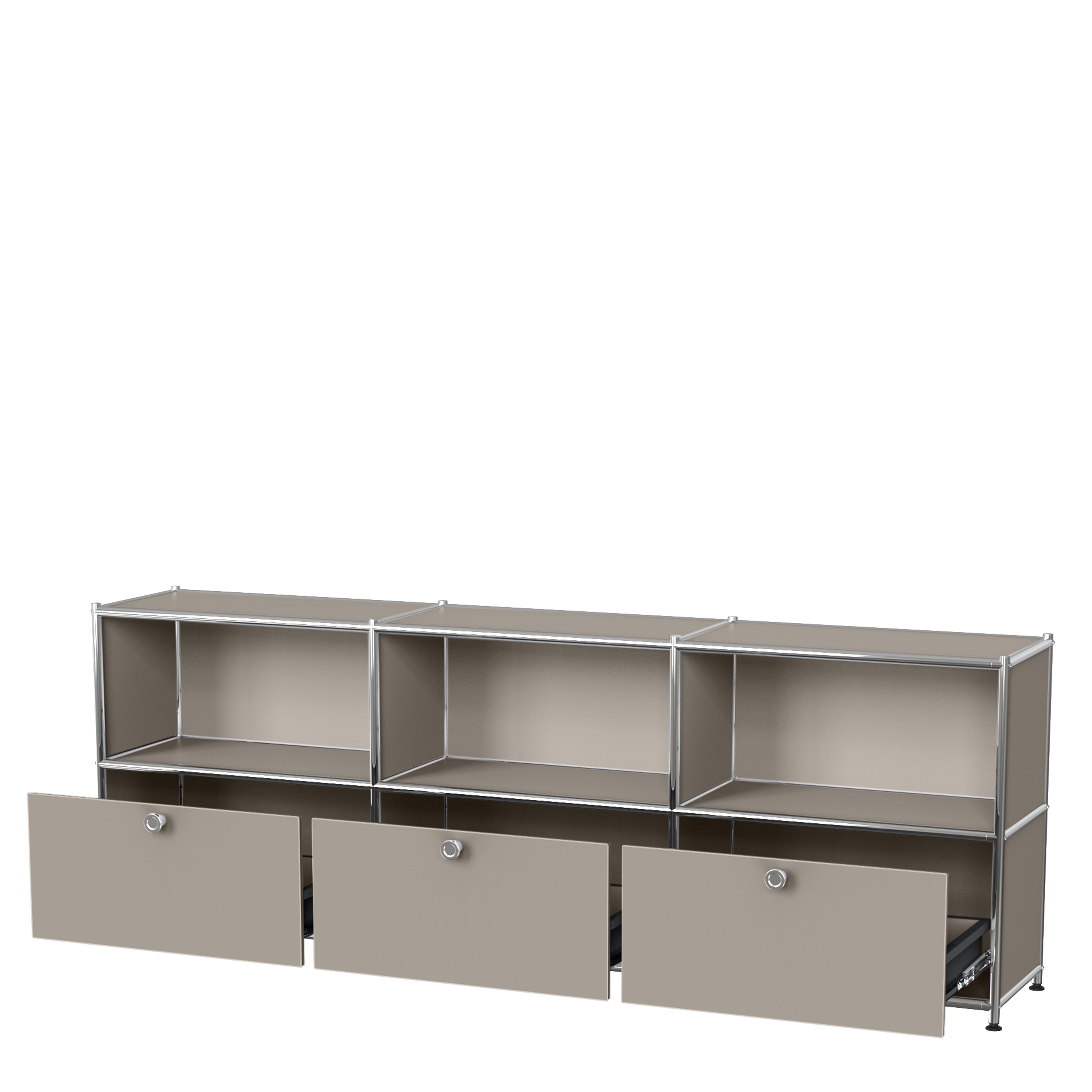 6-piece sideboard with 3 drawers