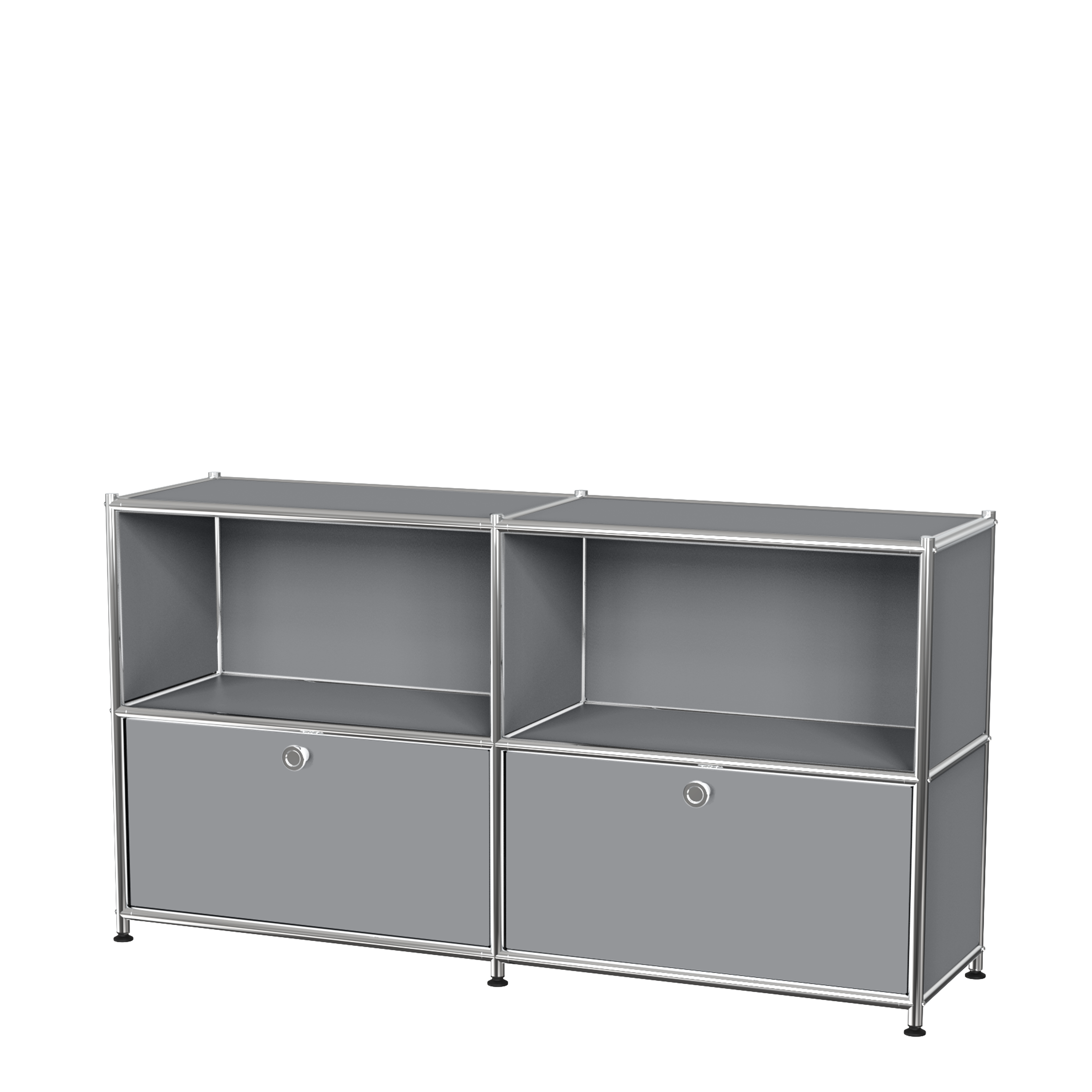 4er Sideboard mit 2 Schubladen