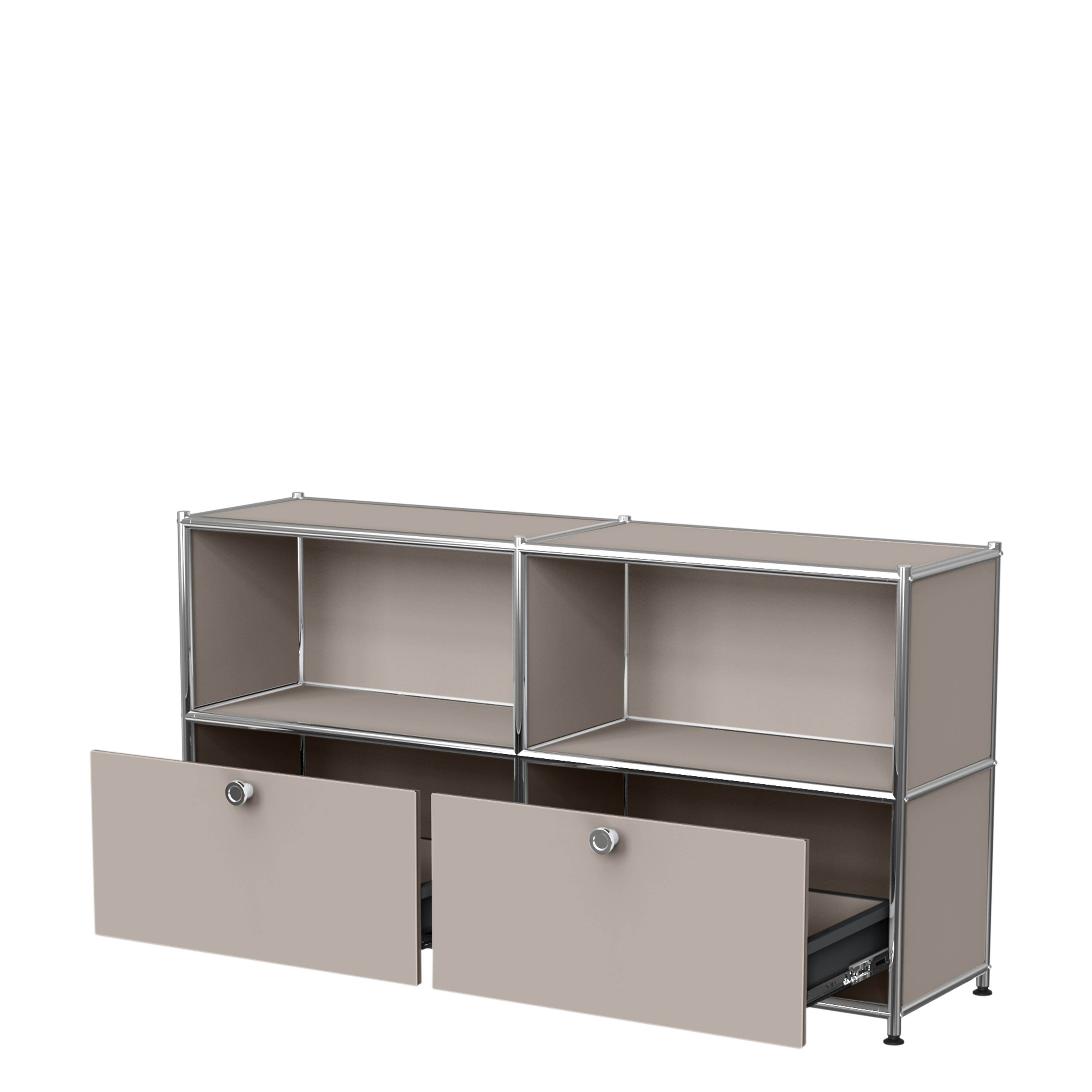 4er Sideboard mit 2 Schubladen