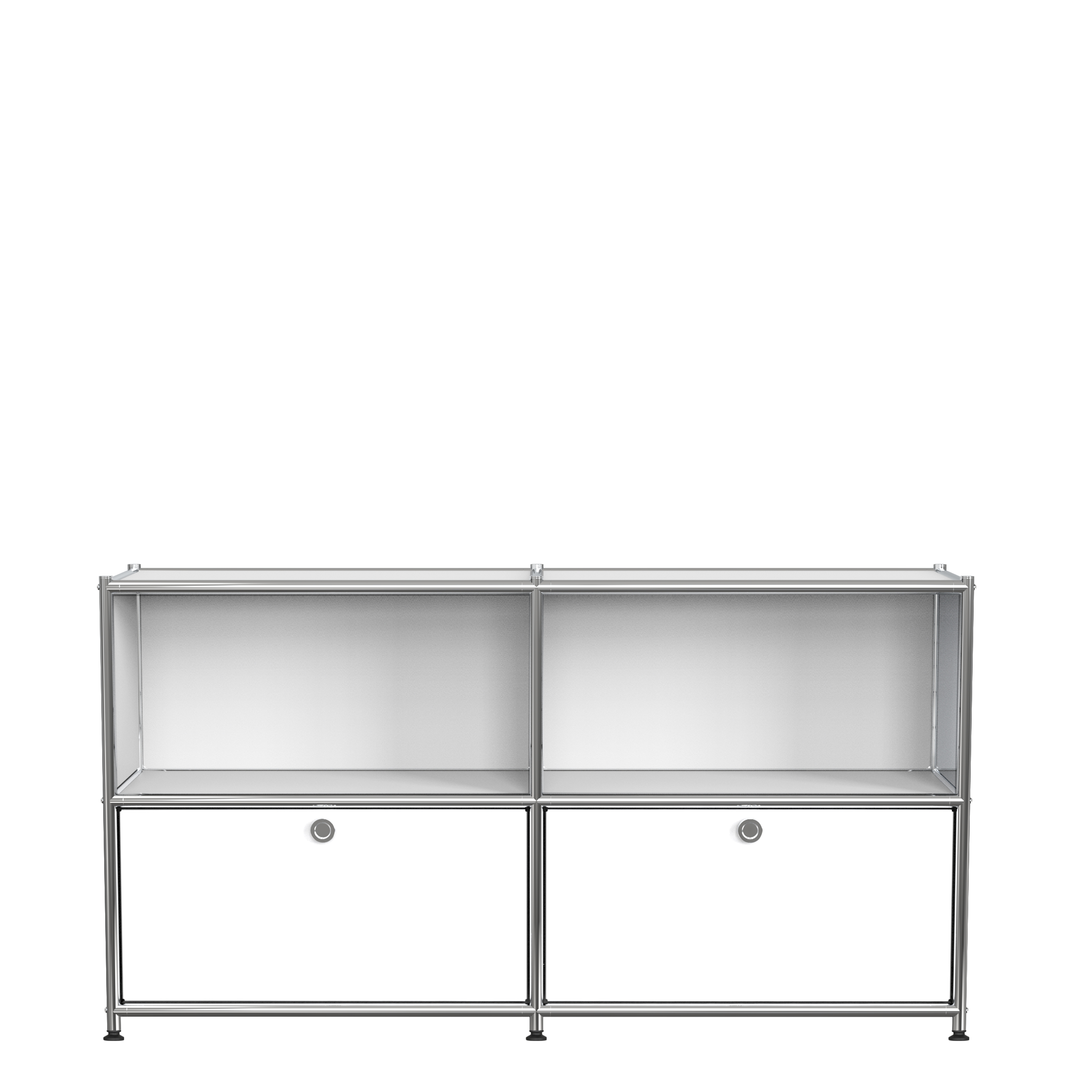 4-piece sideboard with 2 tilt doors