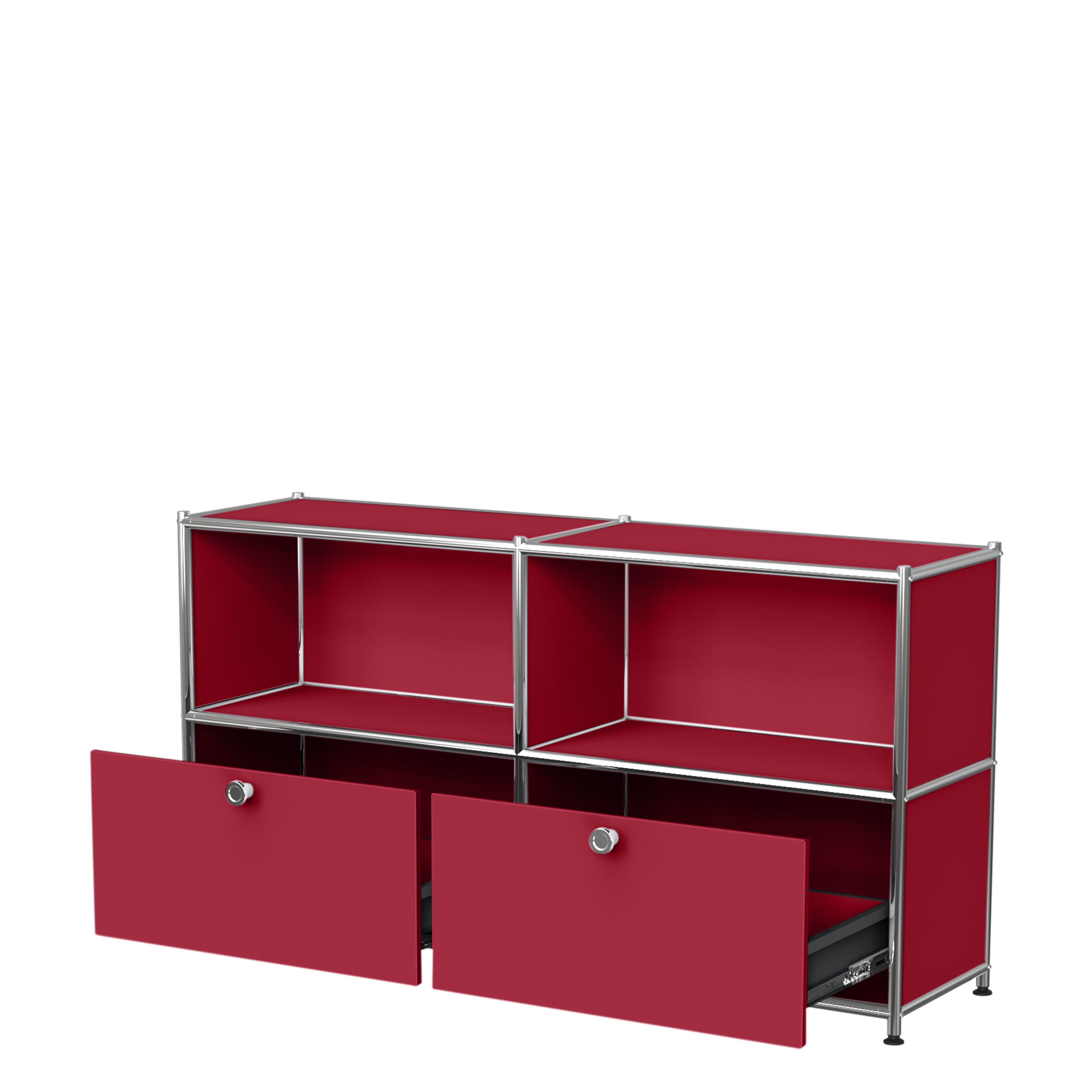 4-piece sideboard with 2 drawers