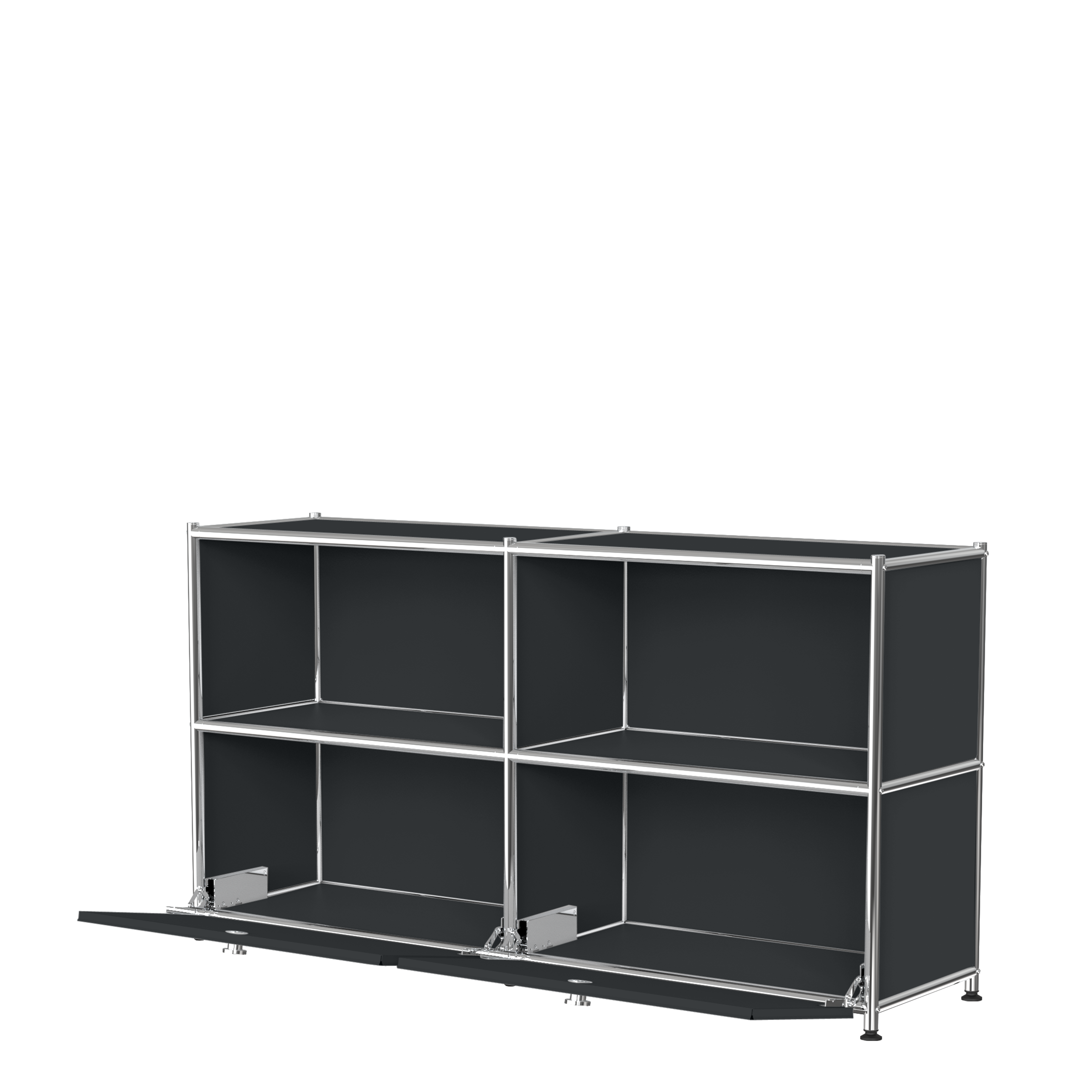 4er Sideboard mit 2 Klappen