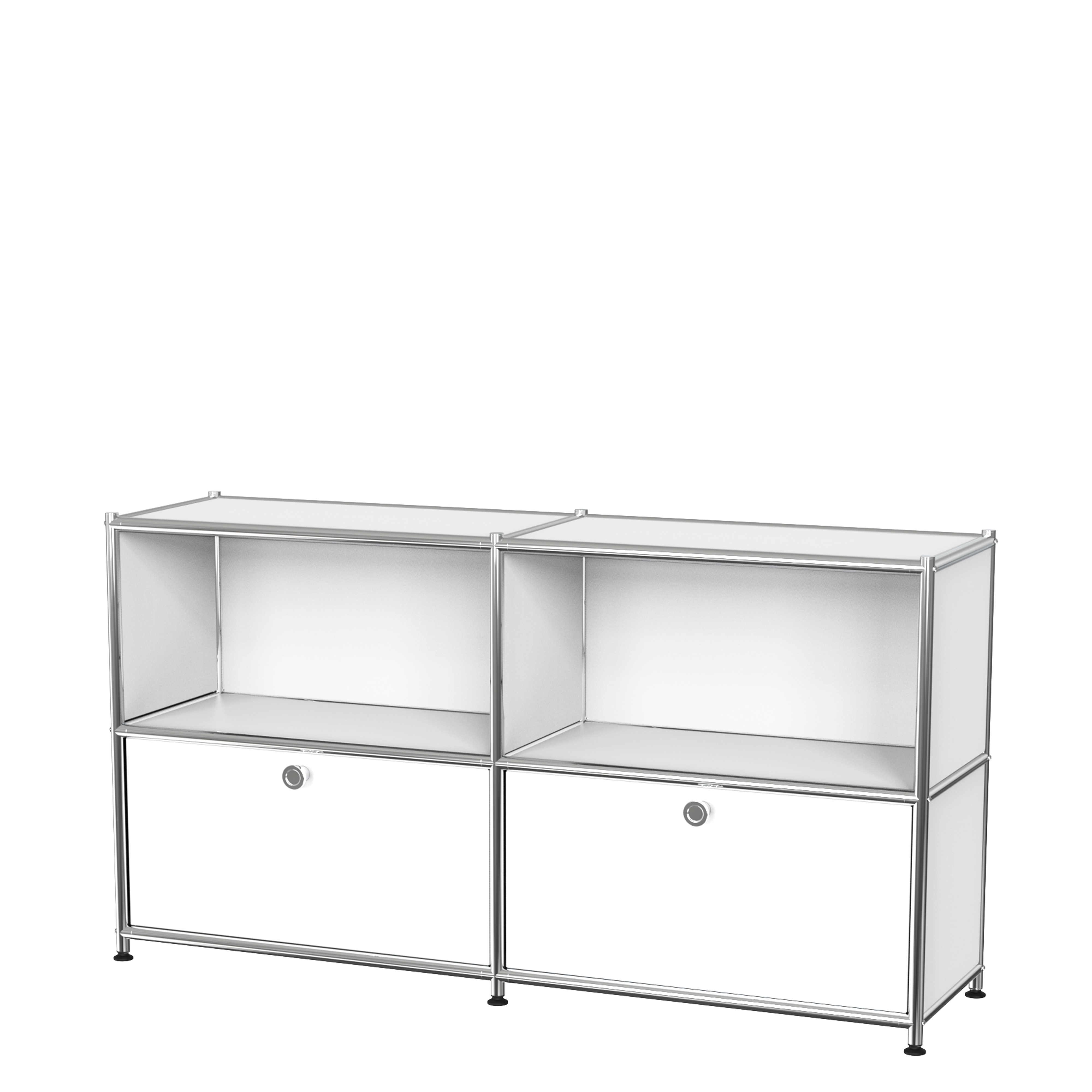 4er Sideboard mit 2 Schubladen