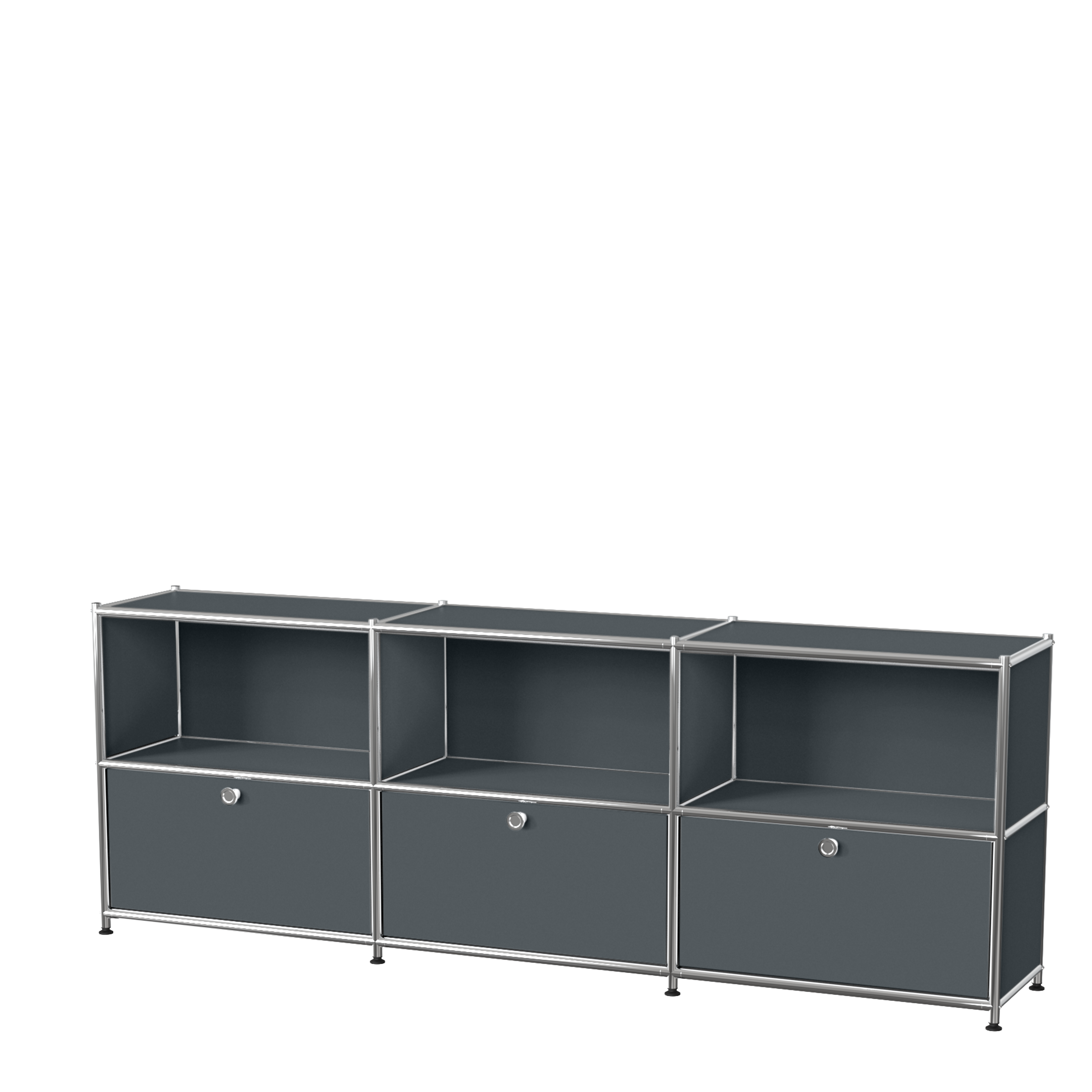 6er Sideboard mit 3 Schubladen