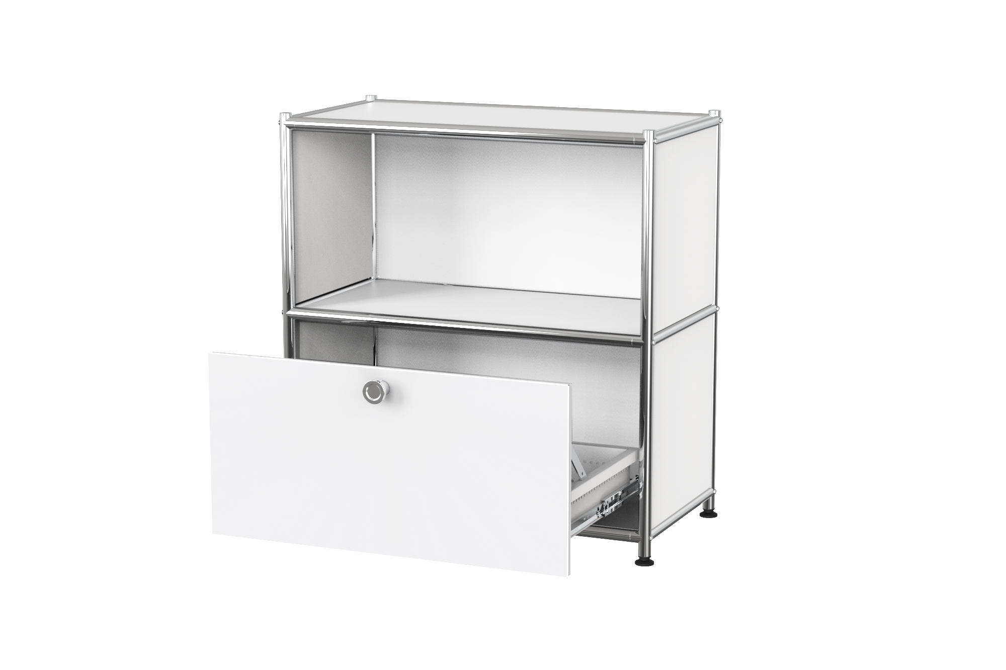 2er Sideboard mit 1 Schublade