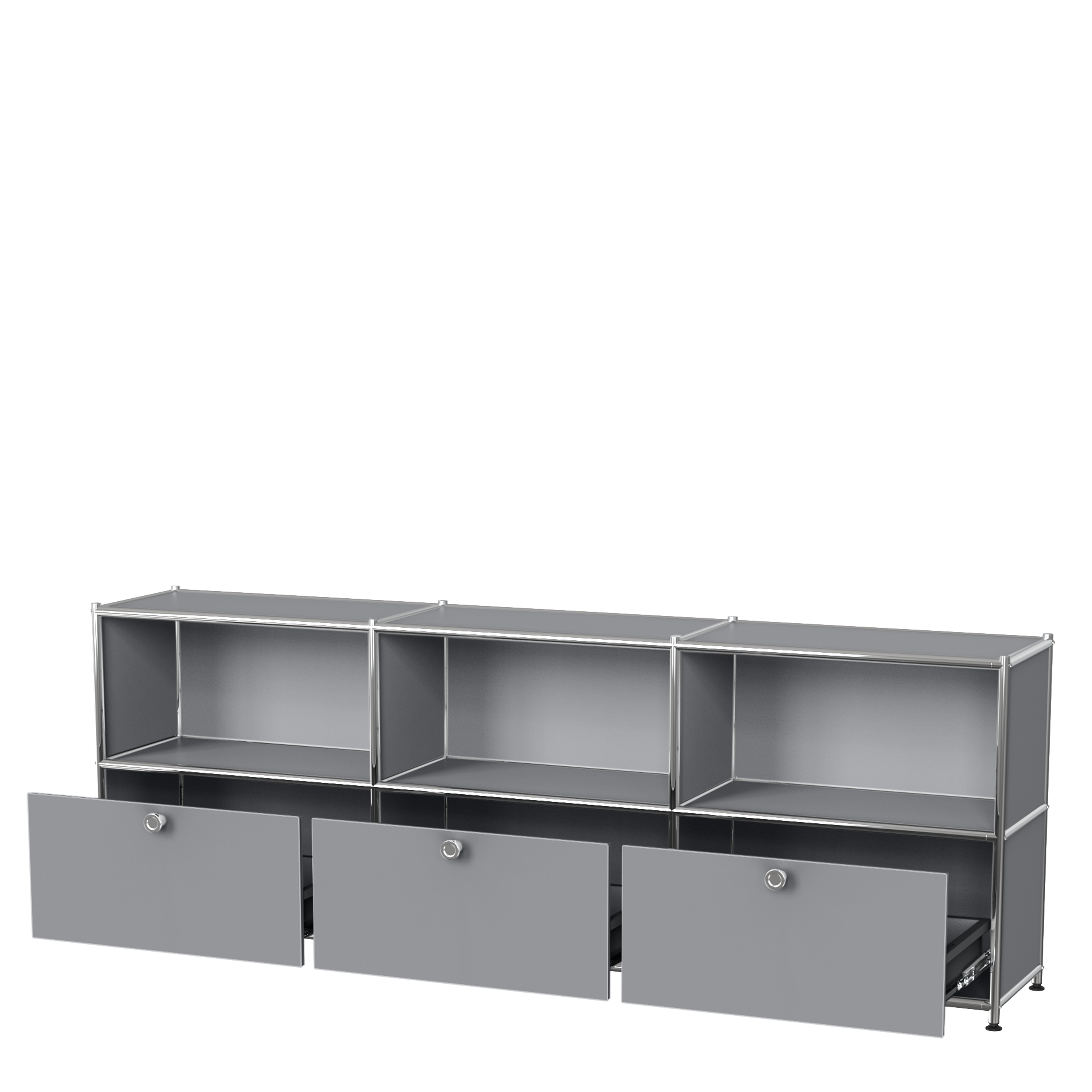 6-piece sideboard with 3 drawers