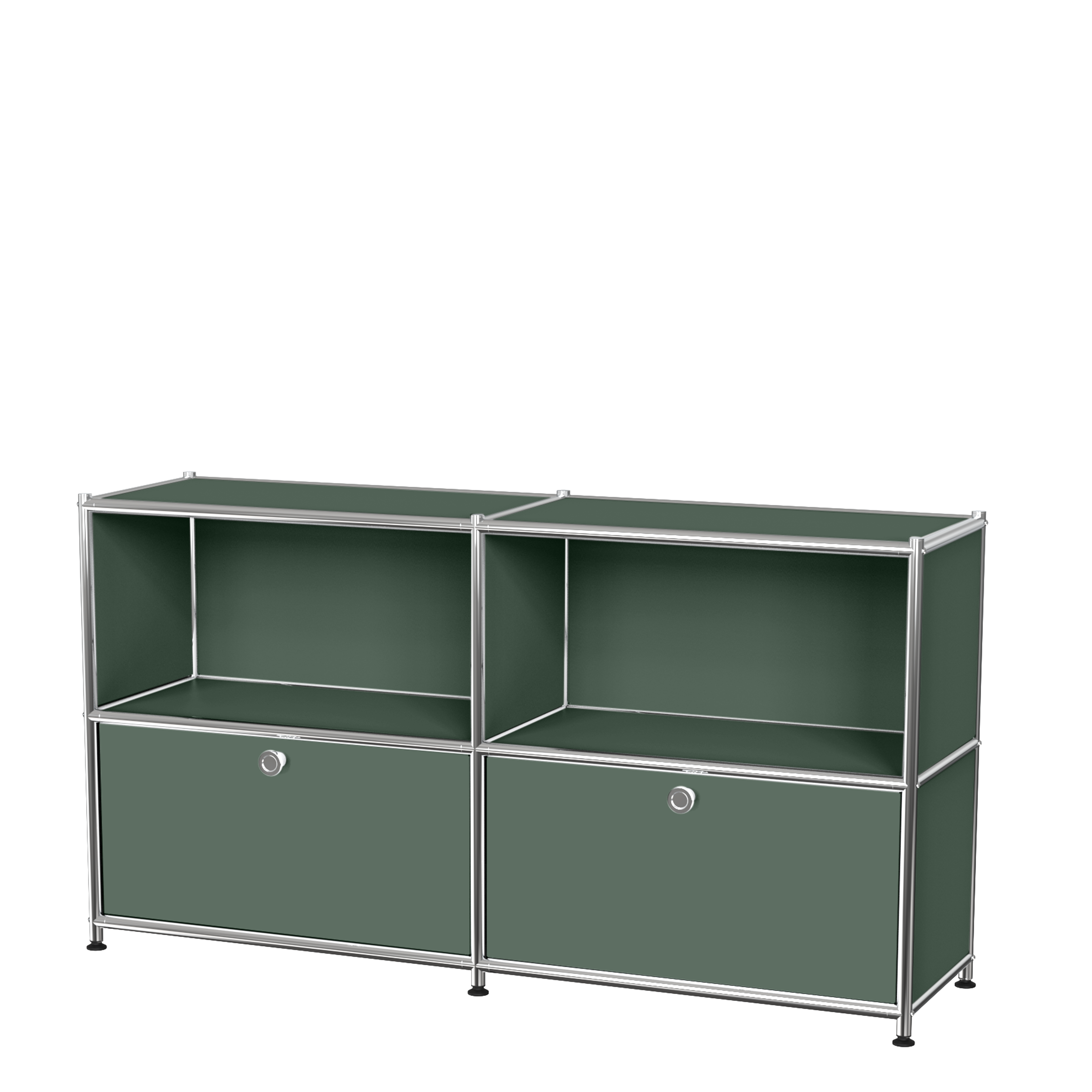 4-piece sideboard with 2 tilt doors