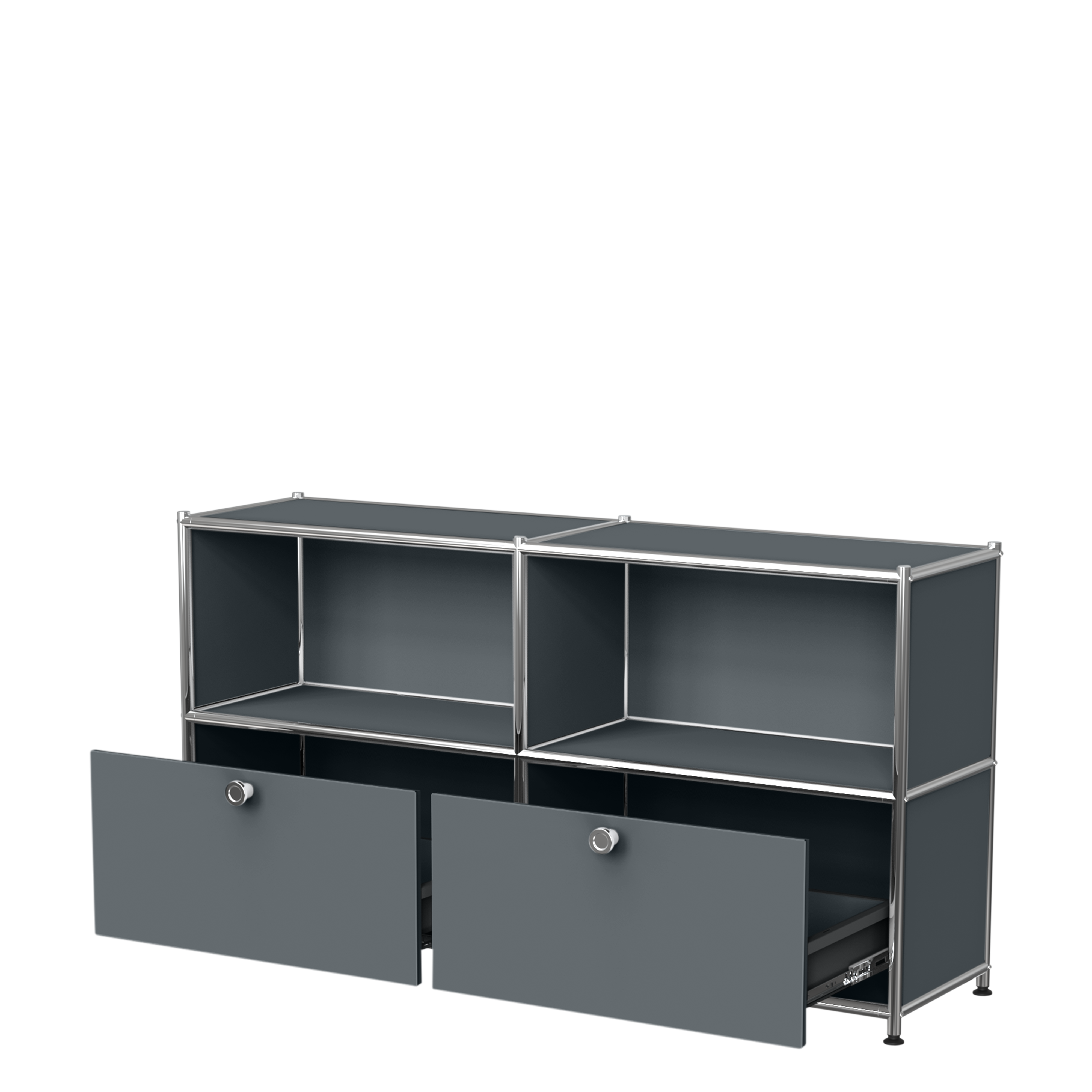 4er Sideboard mit 2 Schubladen