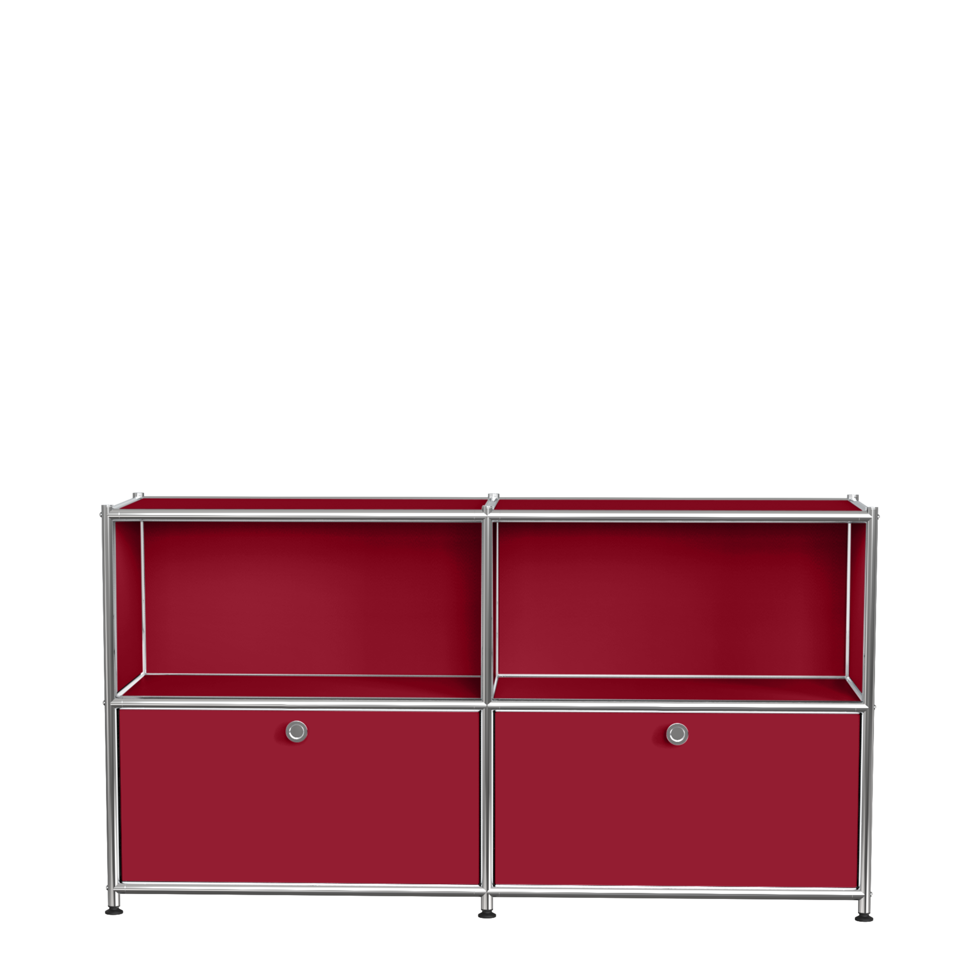 4-piece sideboard with 2 drawers