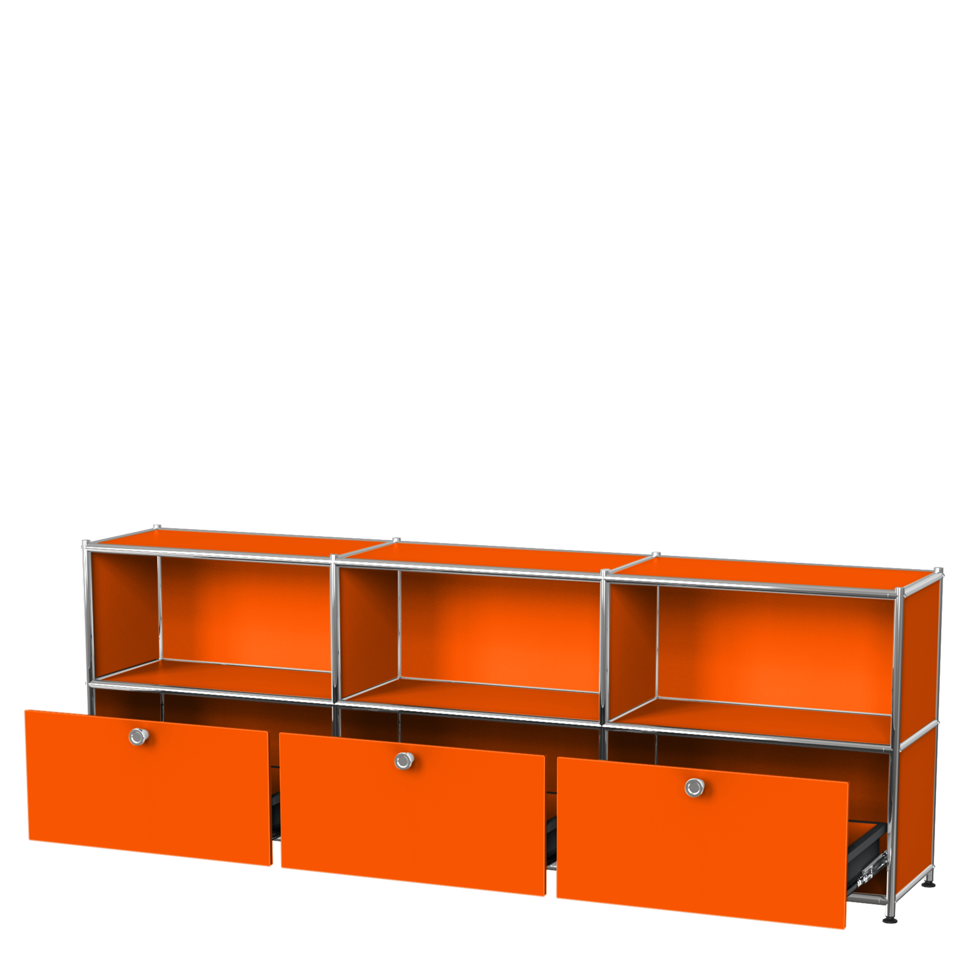 6er Sideboard mit 3 Schubladen