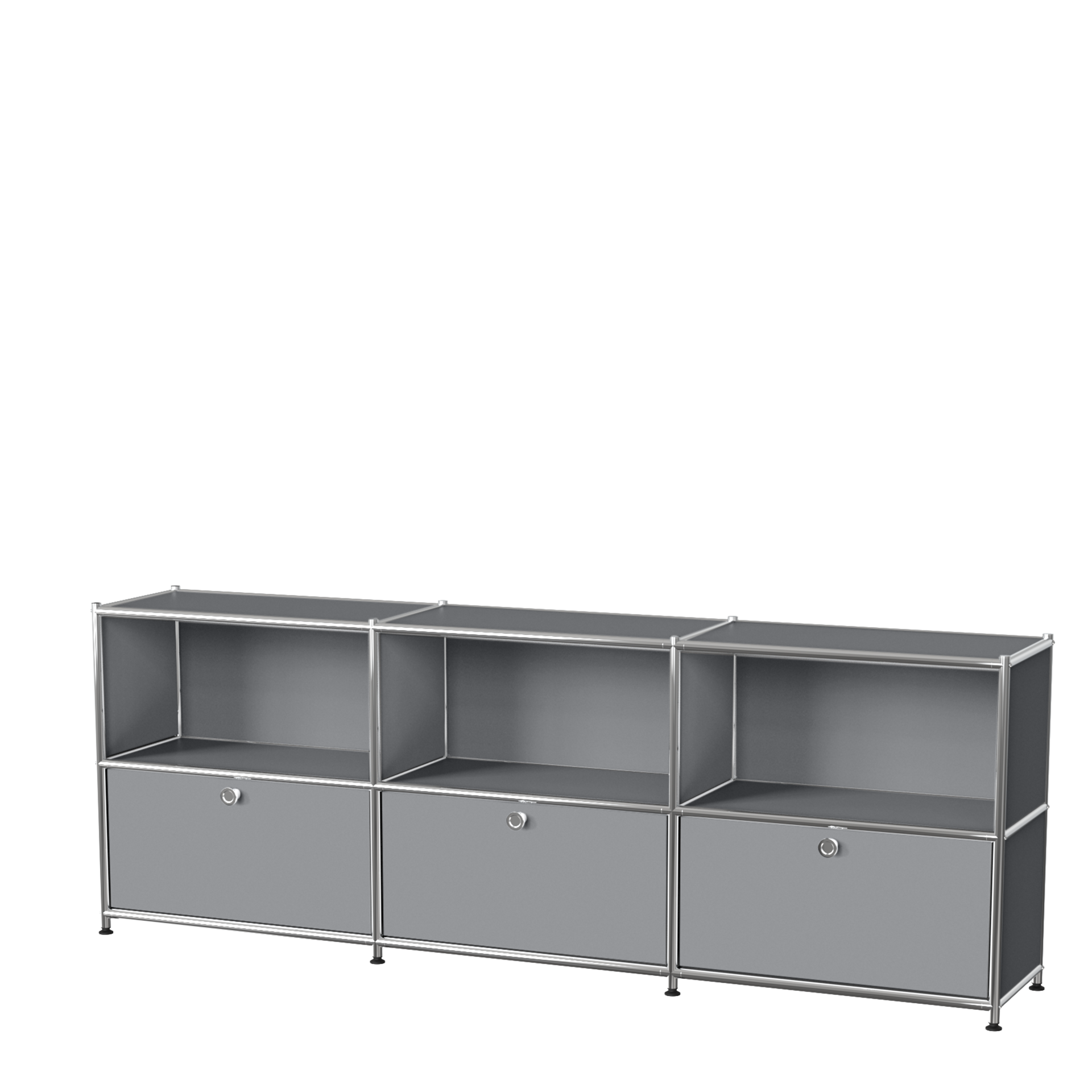 6-piece sideboard with 3 drawers