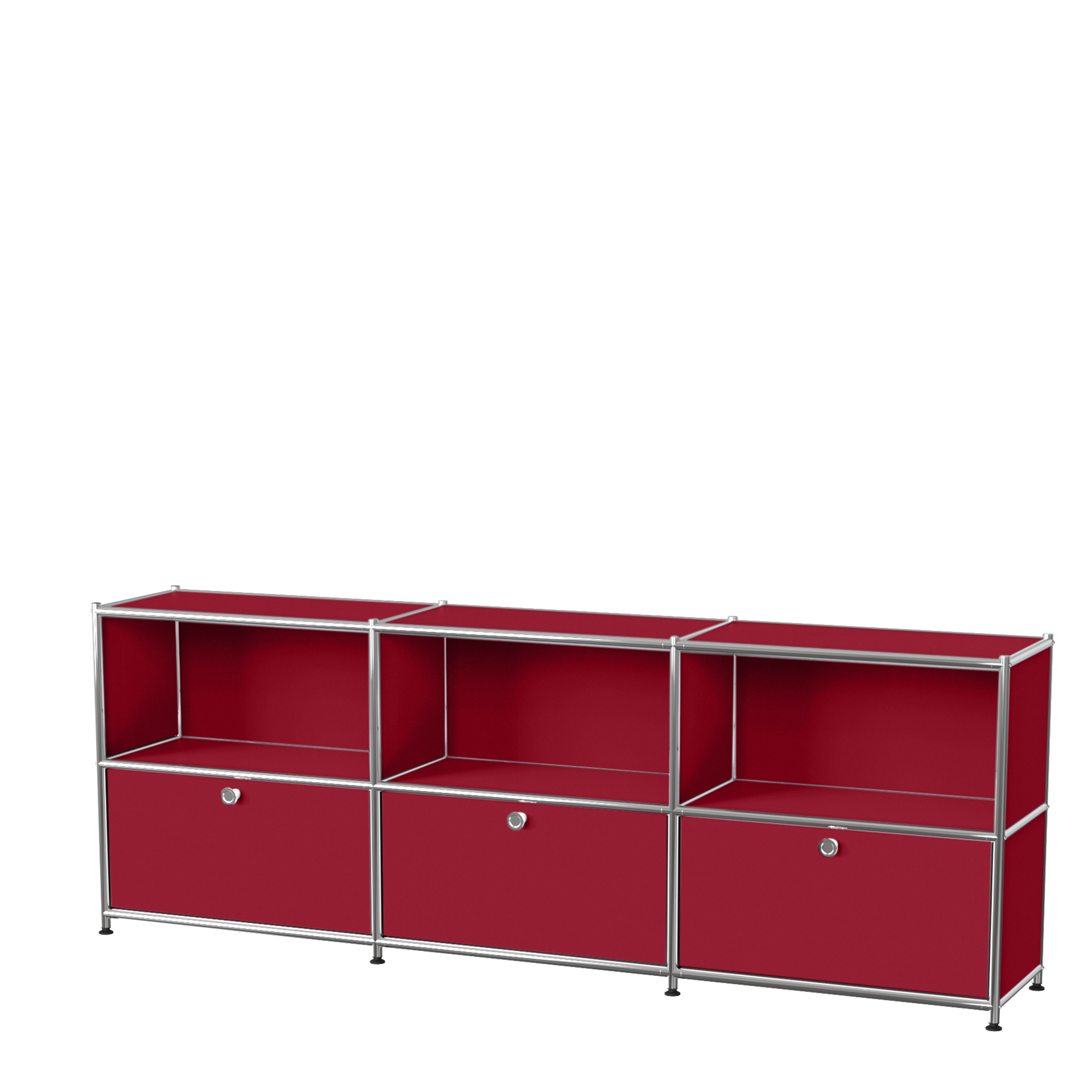 6-piece sideboard with 3 drawers
