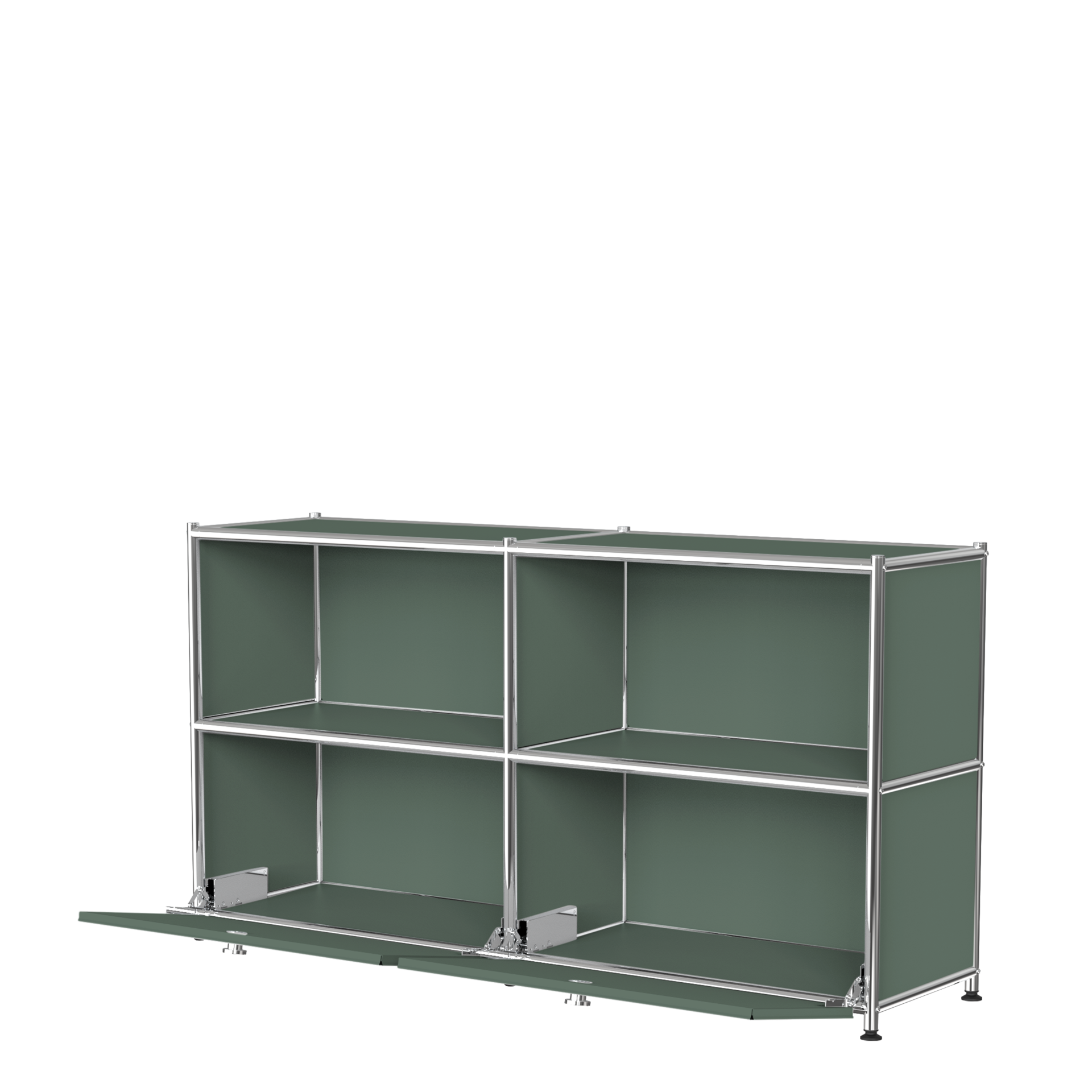 4-piece sideboard with 2 tilt doors