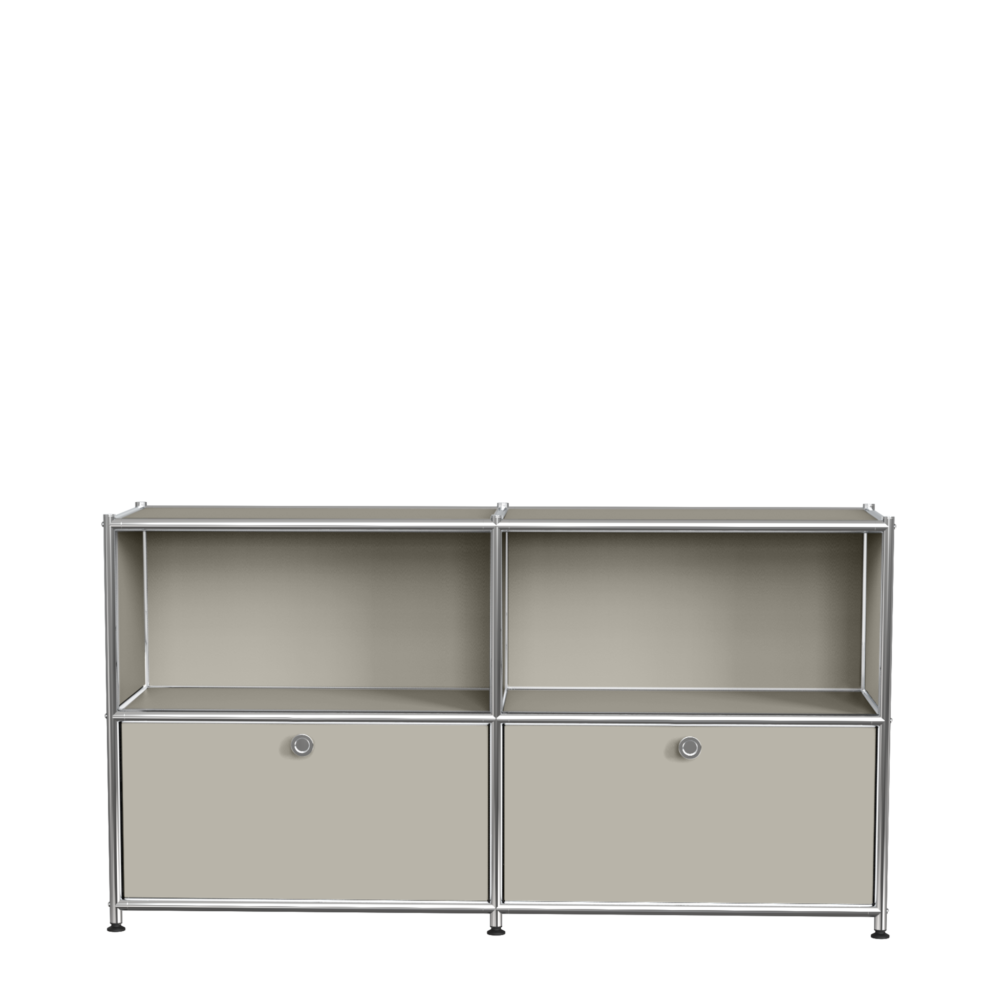 4-piece sideboard with 2 drawers