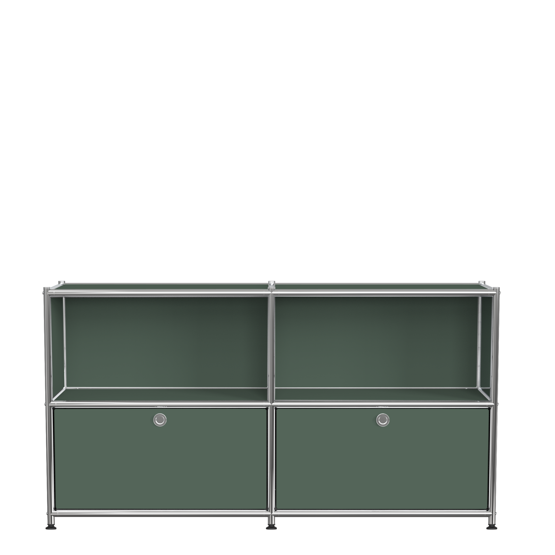 4-piece sideboard with 2 tilt doors