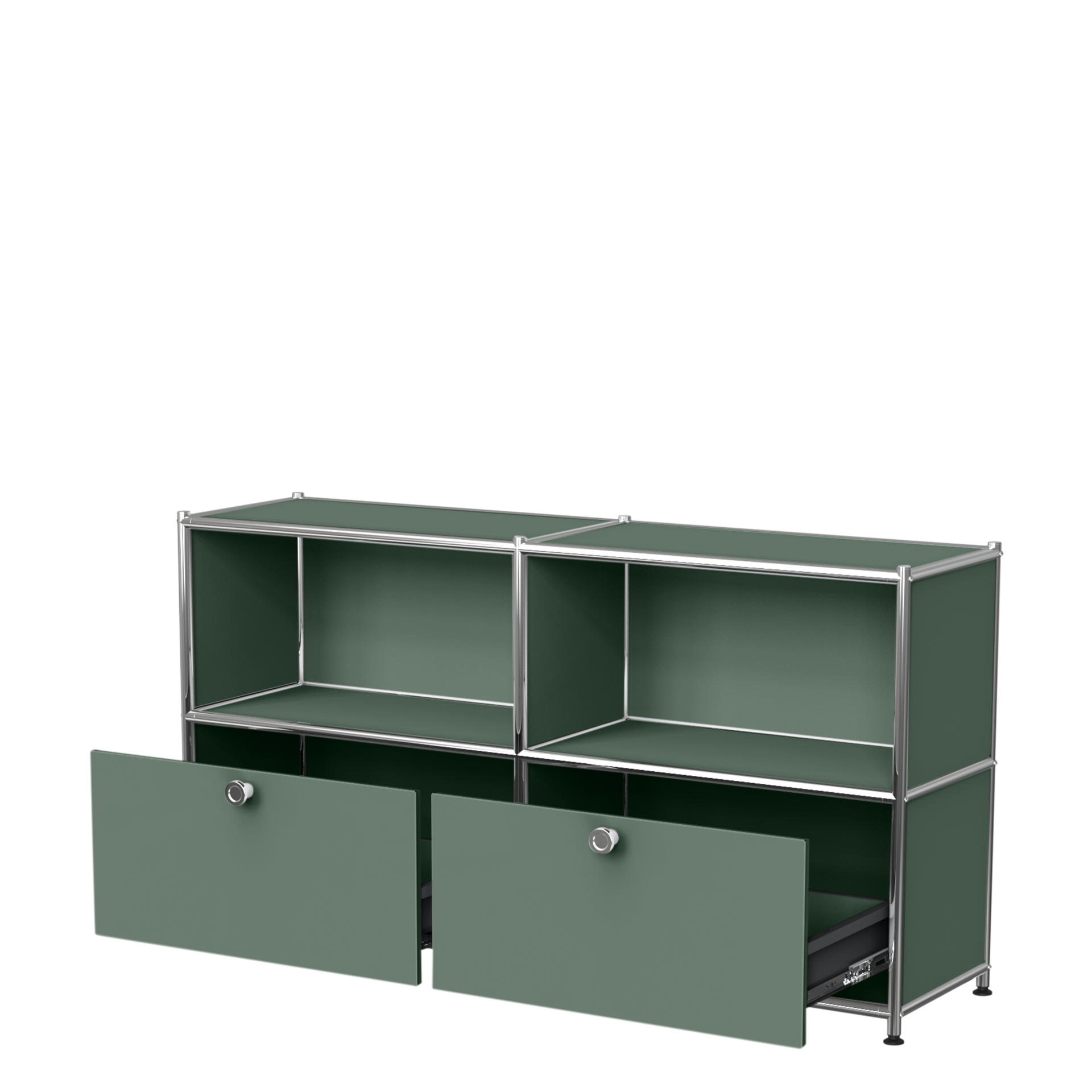 4er Sideboard mit 2 Schubladen