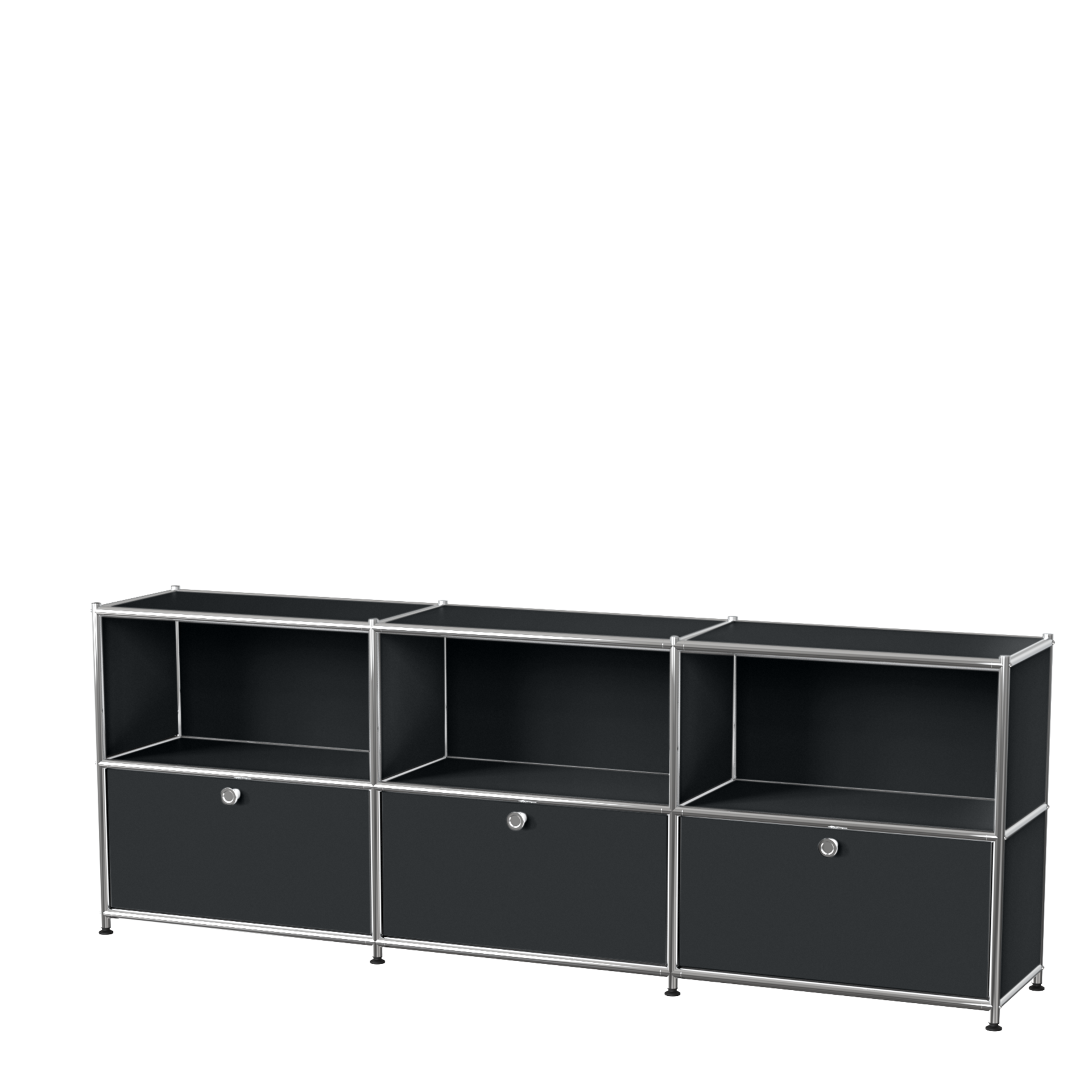 6er Sideboard mit 3 Schubladen