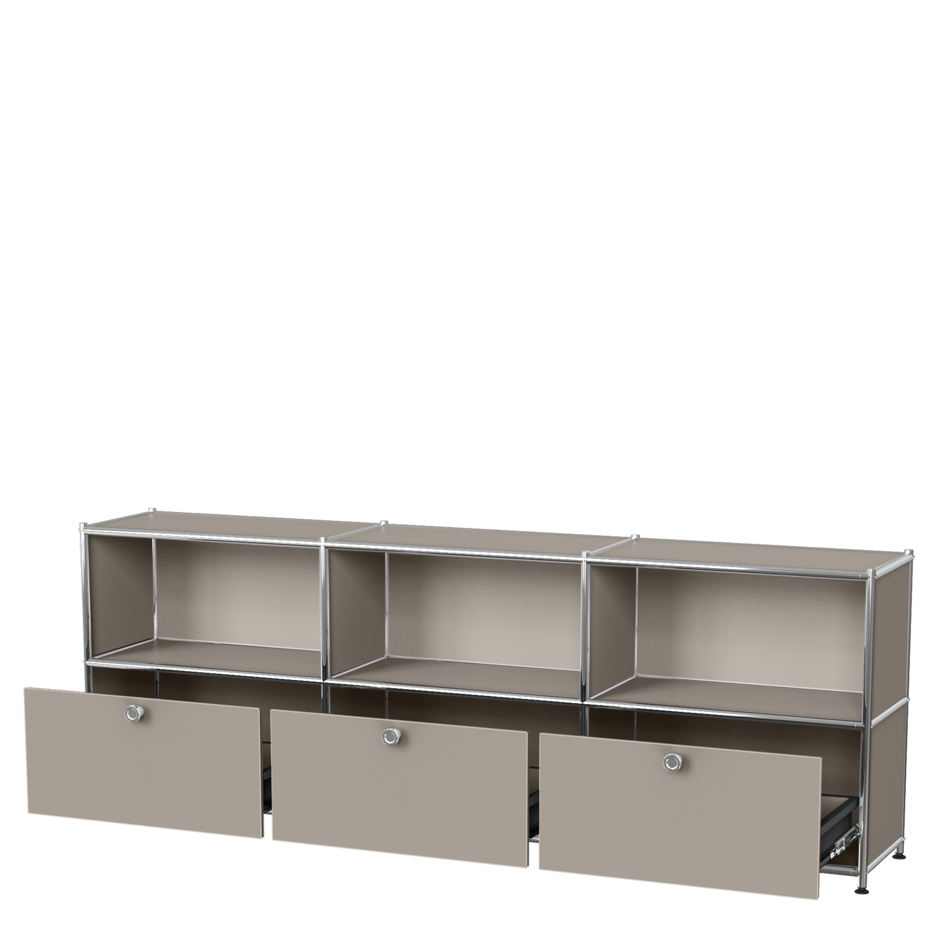 6-piece sideboard with 3 drawers