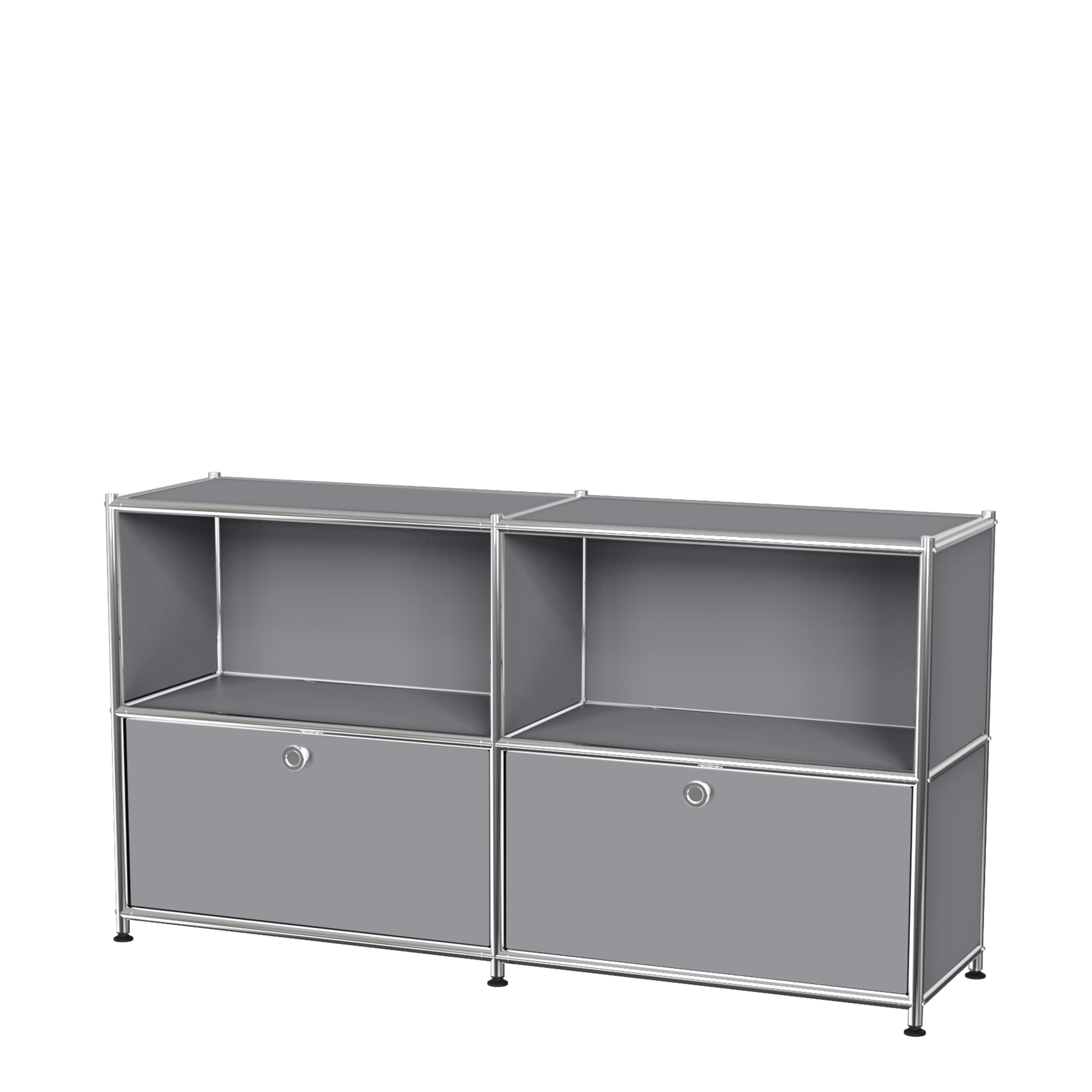 4er Sideboard mit 2 Schubladen