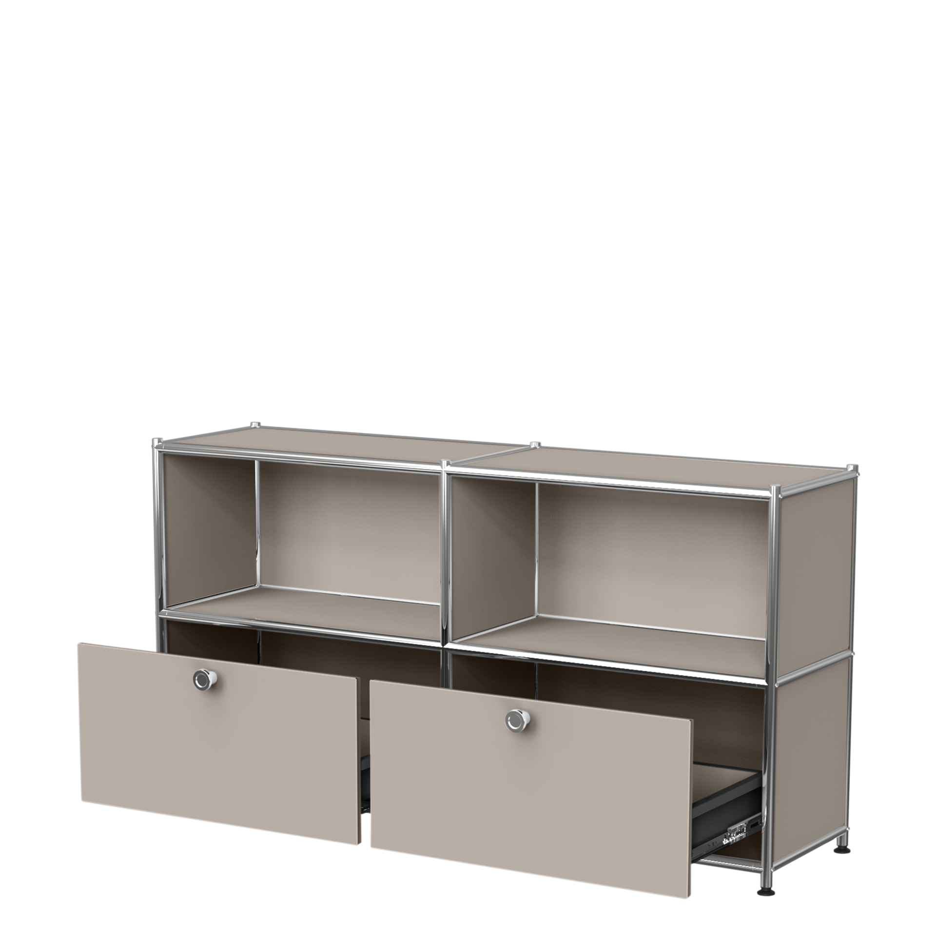 4er Sideboard mit 2 Schubladen