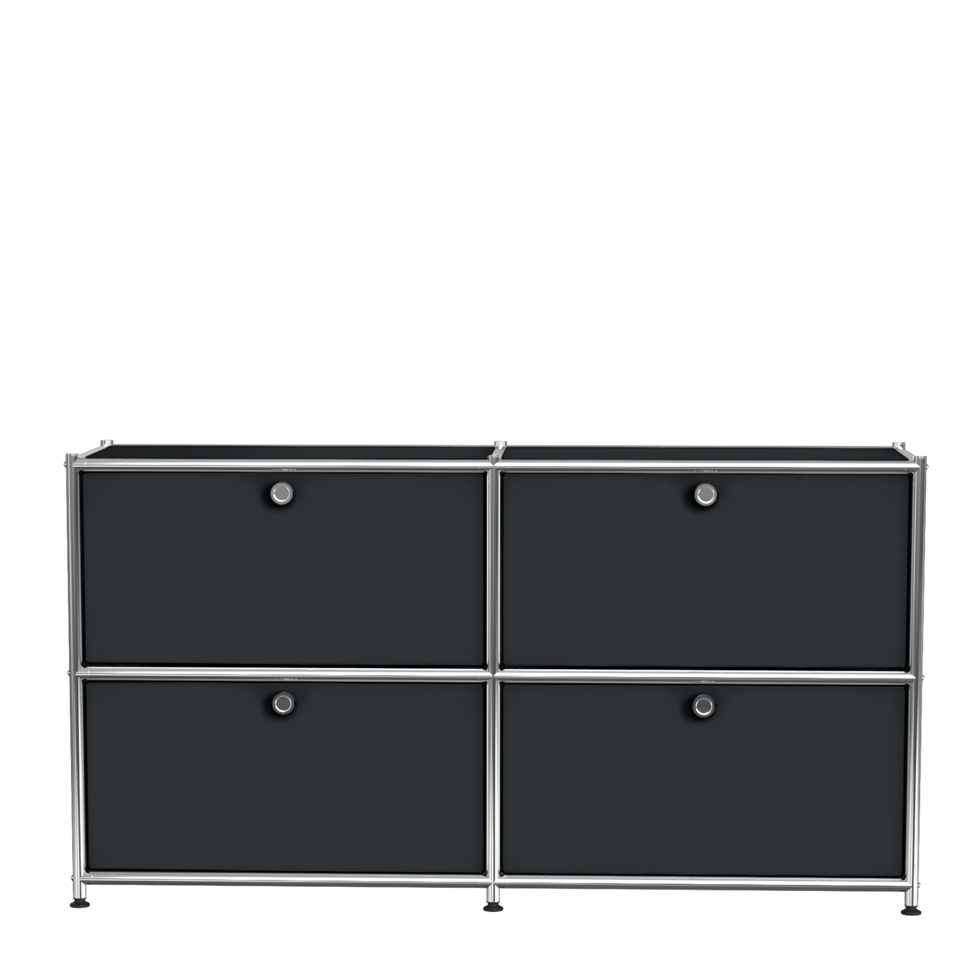 4-piece sideboard with 4 tilt doors