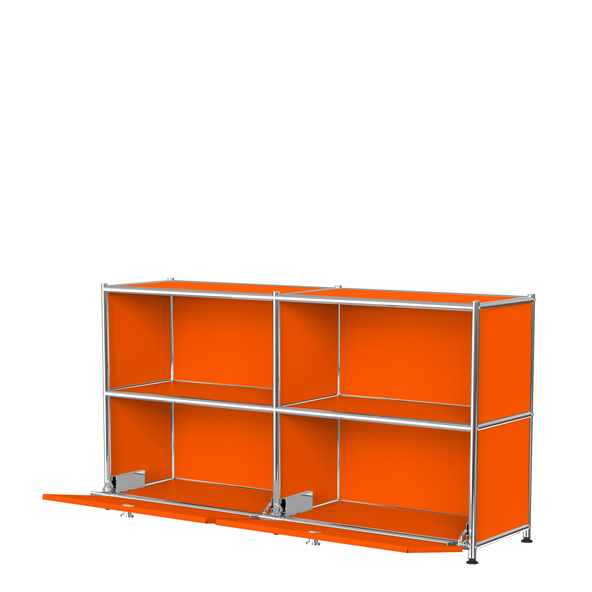 4er Sideboard mit 2 Klappen
