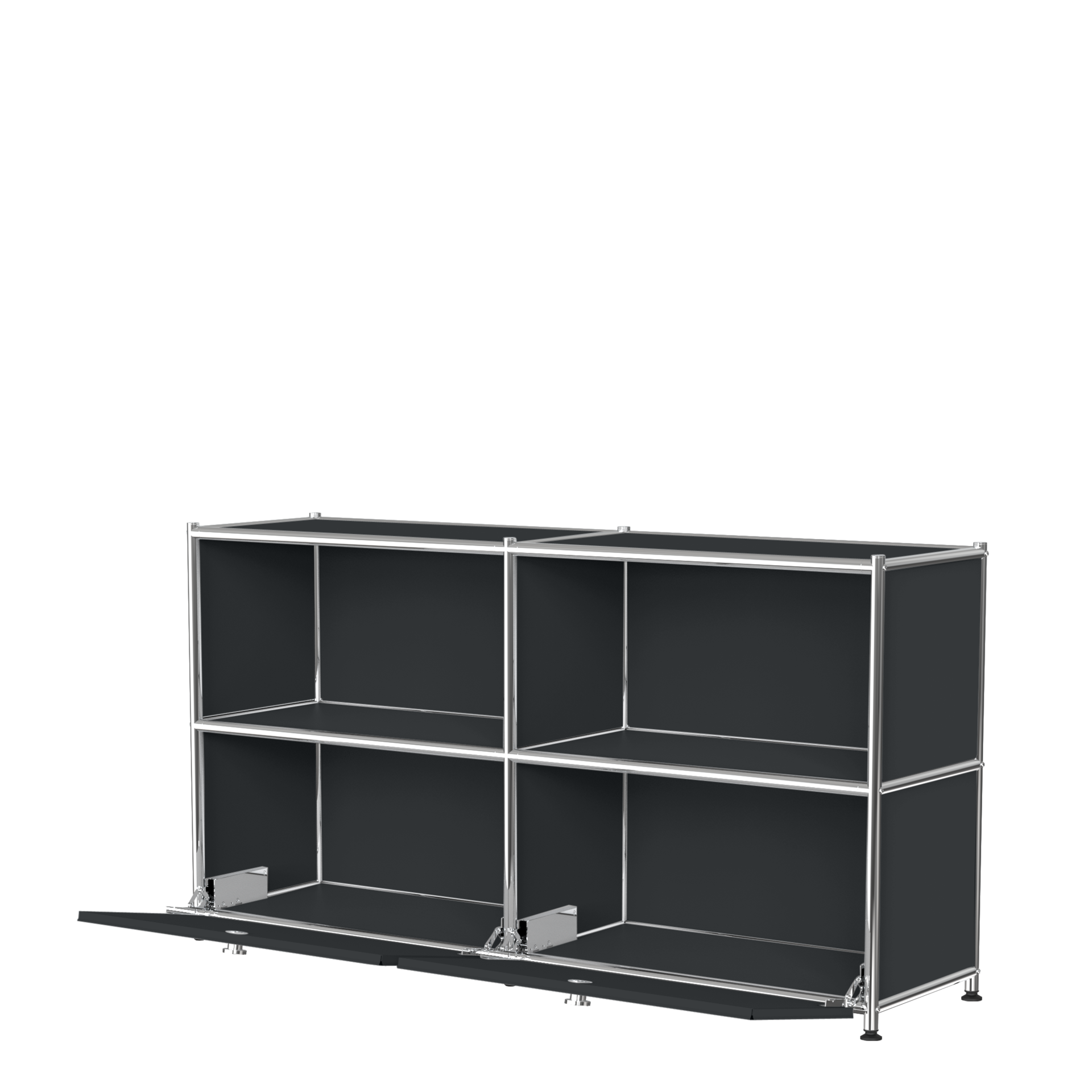 4er Sideboard mit 2 Klappen