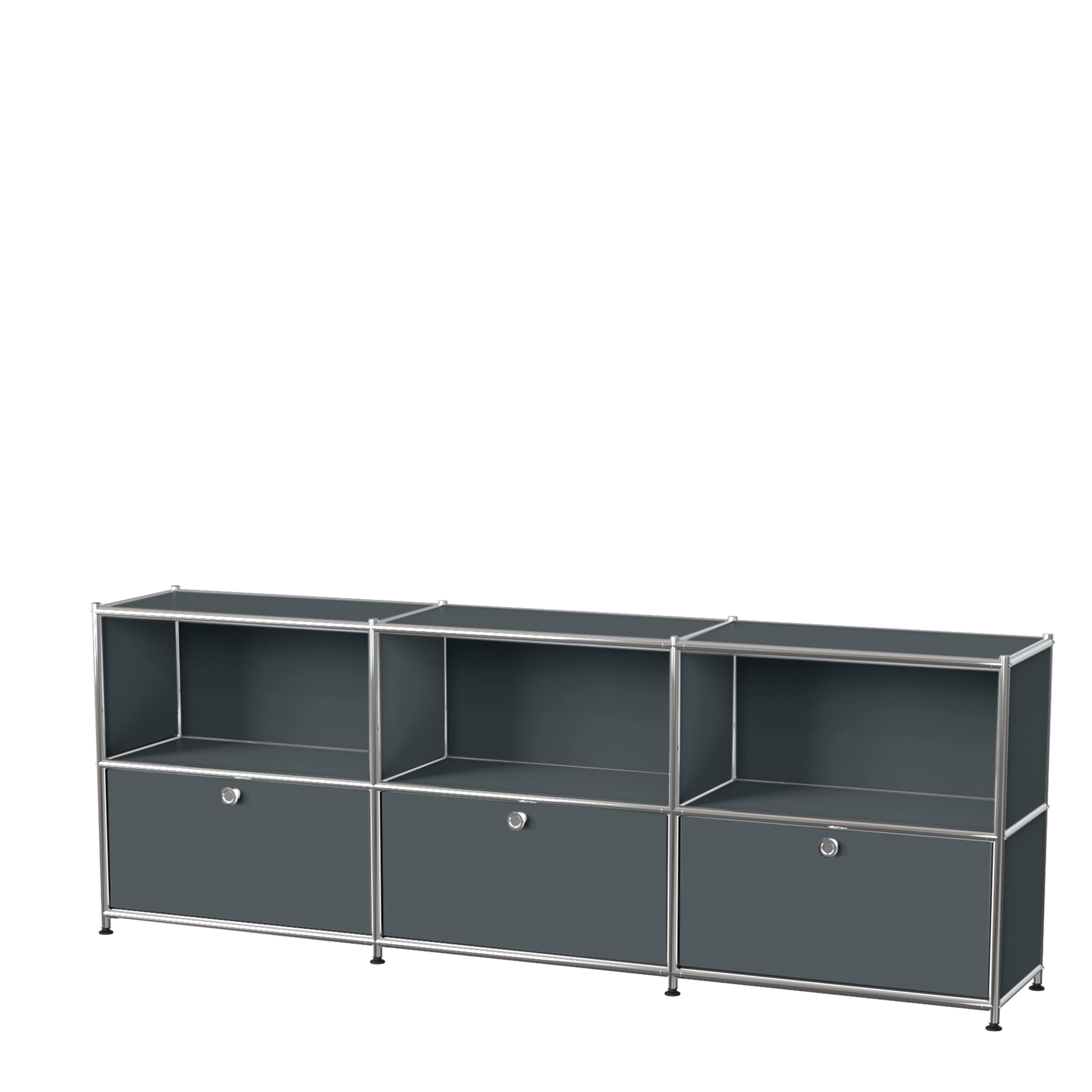 6er Sideboard mit 3 Schubladen