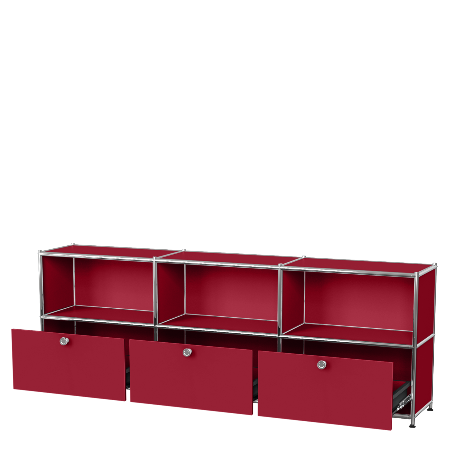 6-piece sideboard with 3 drawers