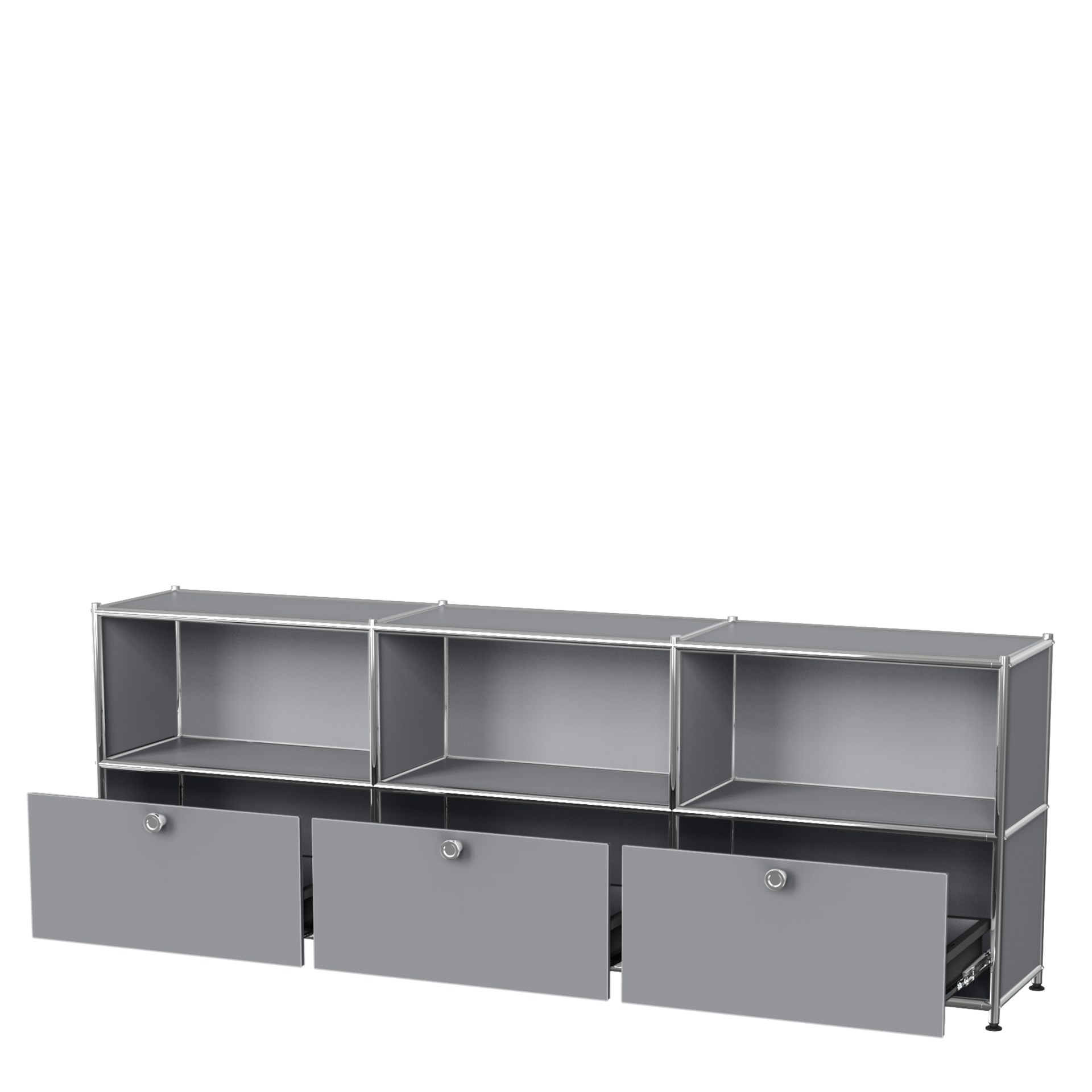 6-piece sideboard with 3 drawers