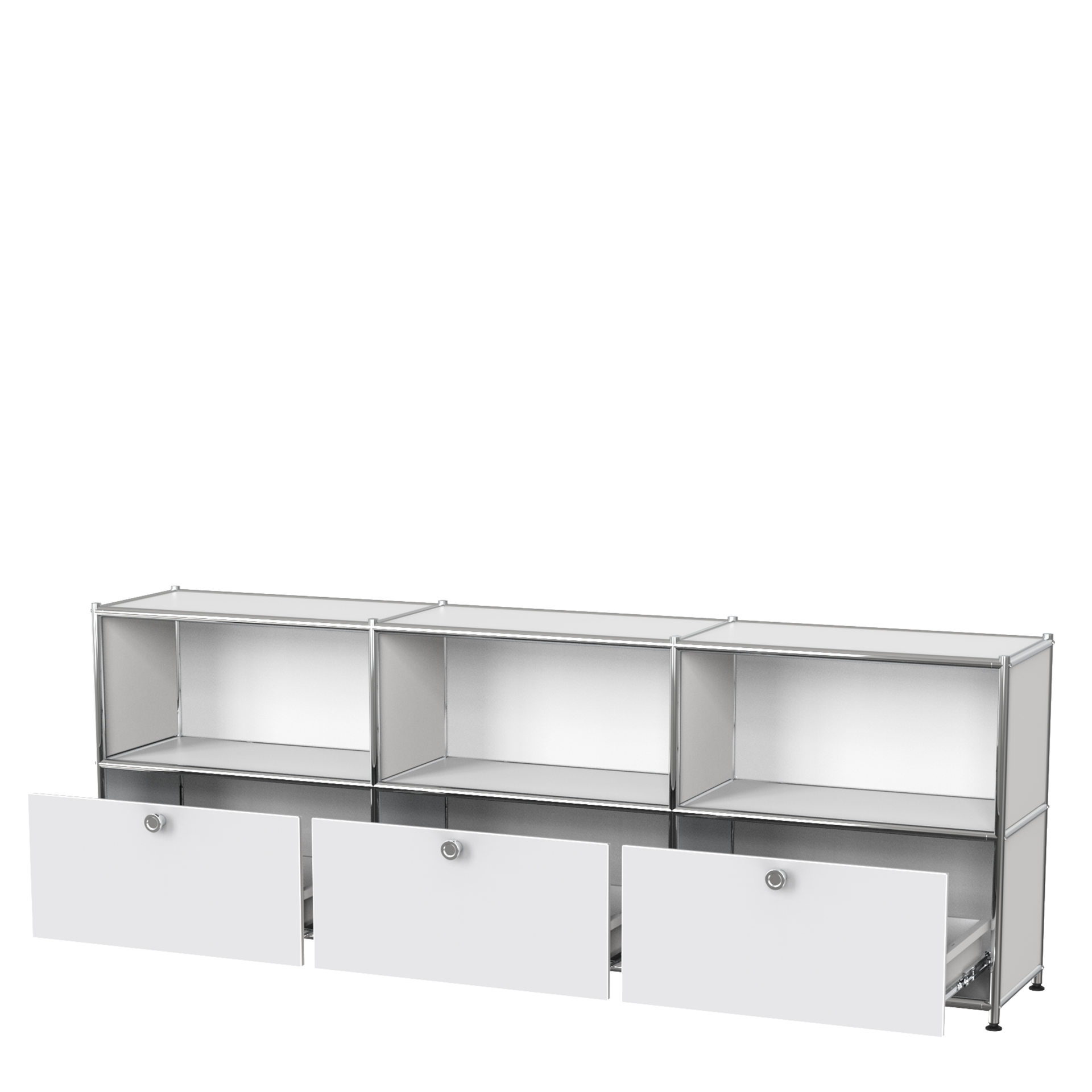 6er Sideboard mit 3 Schubladen