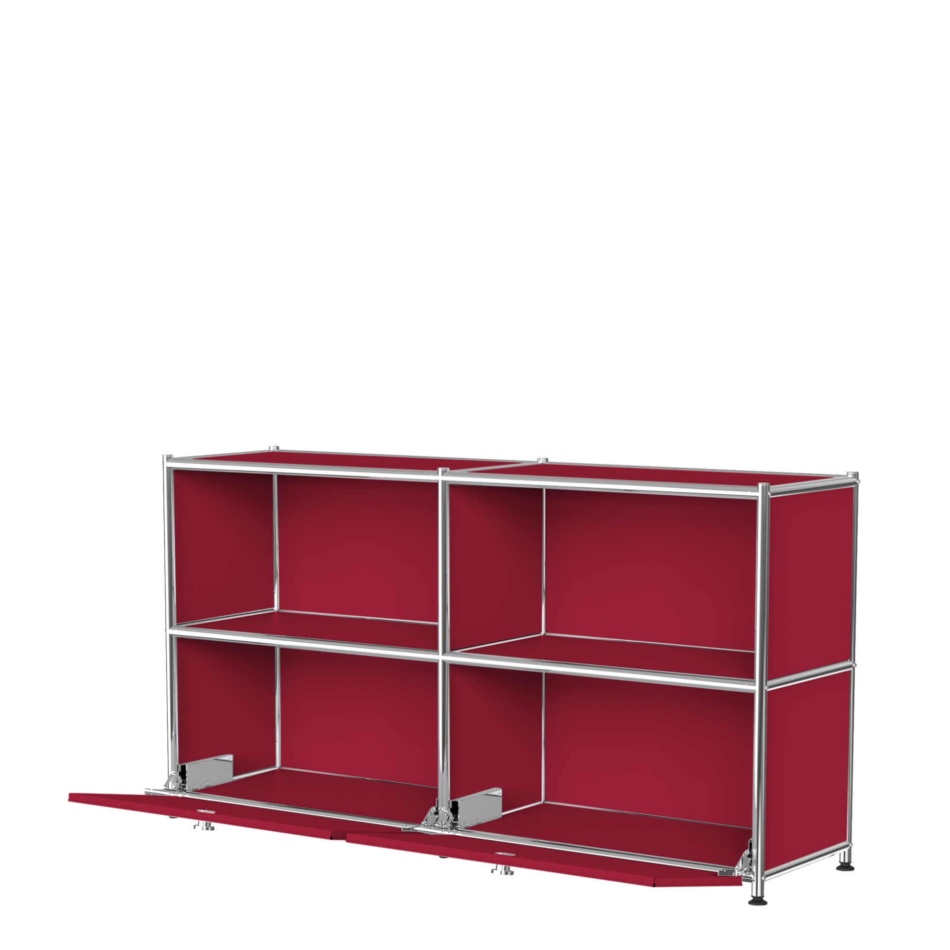 4er Sideboard mit 2 Klappen