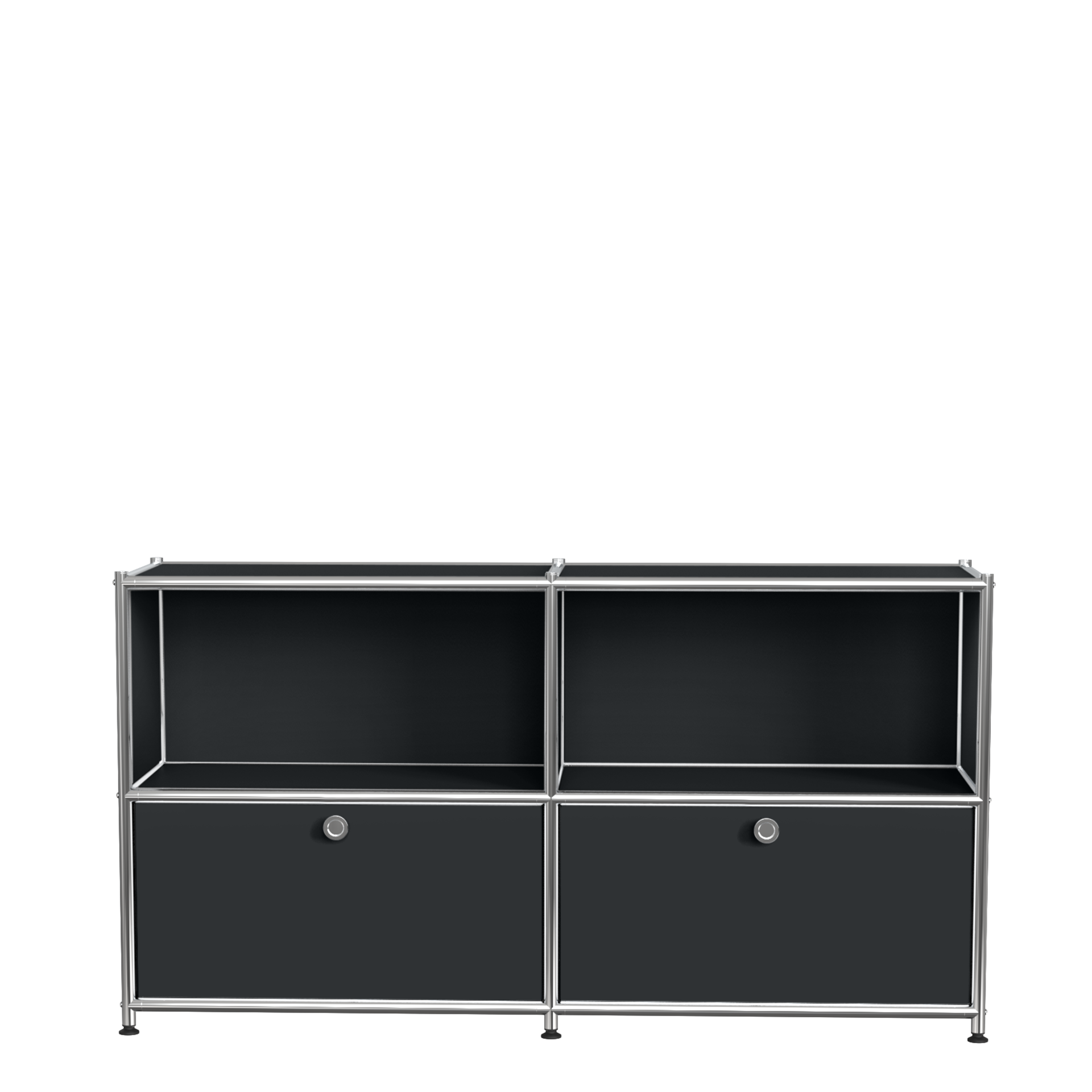 4-piece sideboard with 2 drawers