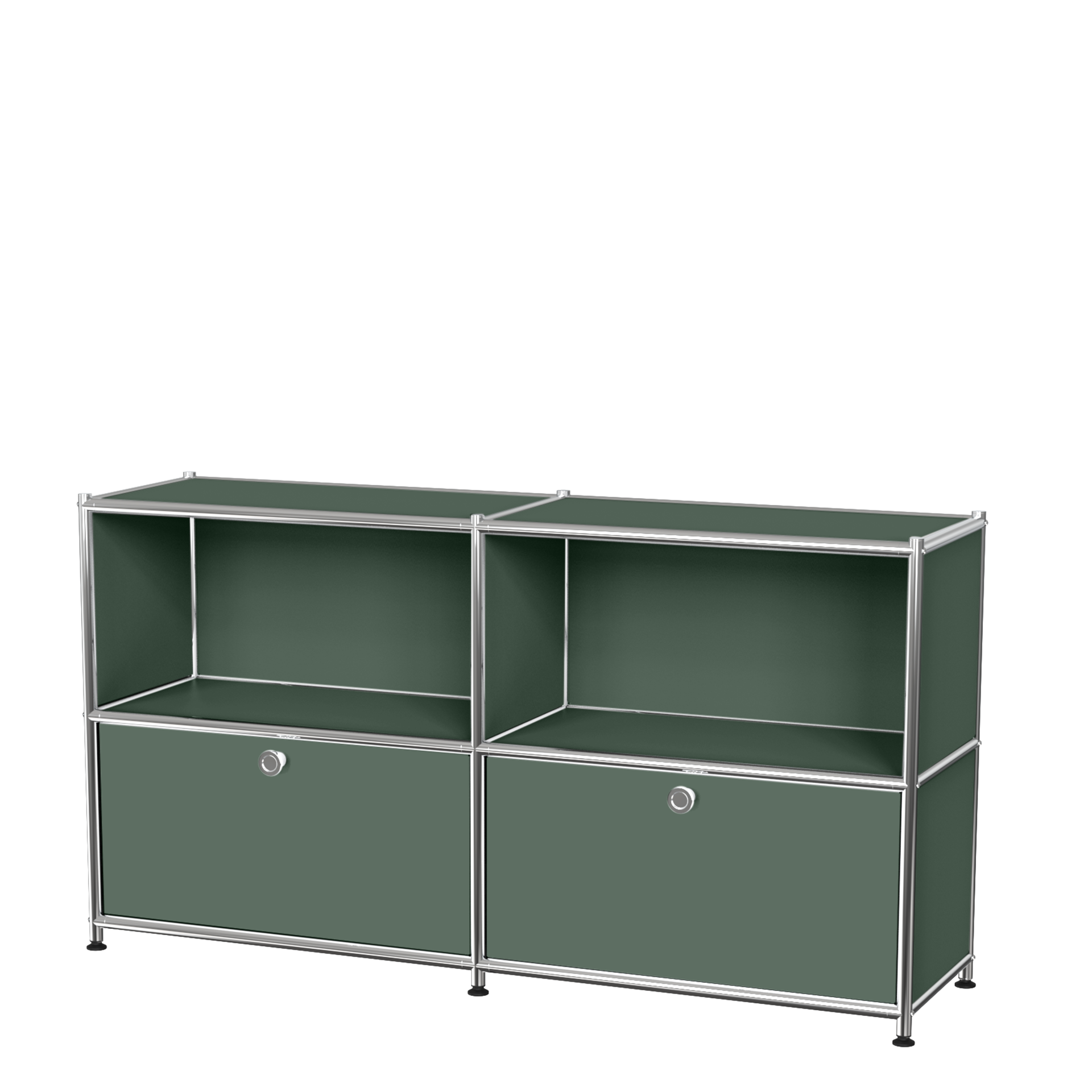 4-piece sideboard with 2 tilt doors