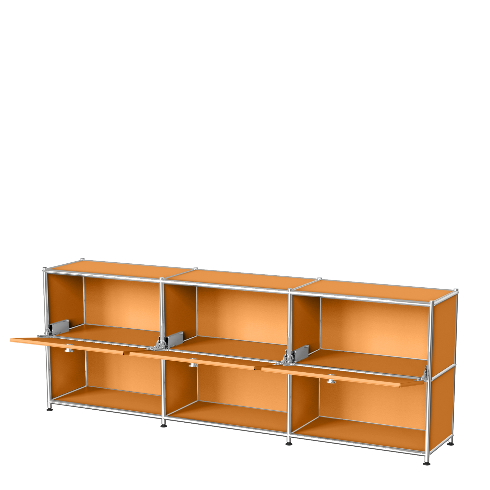 6-piece sideboard with 3 tilt doors