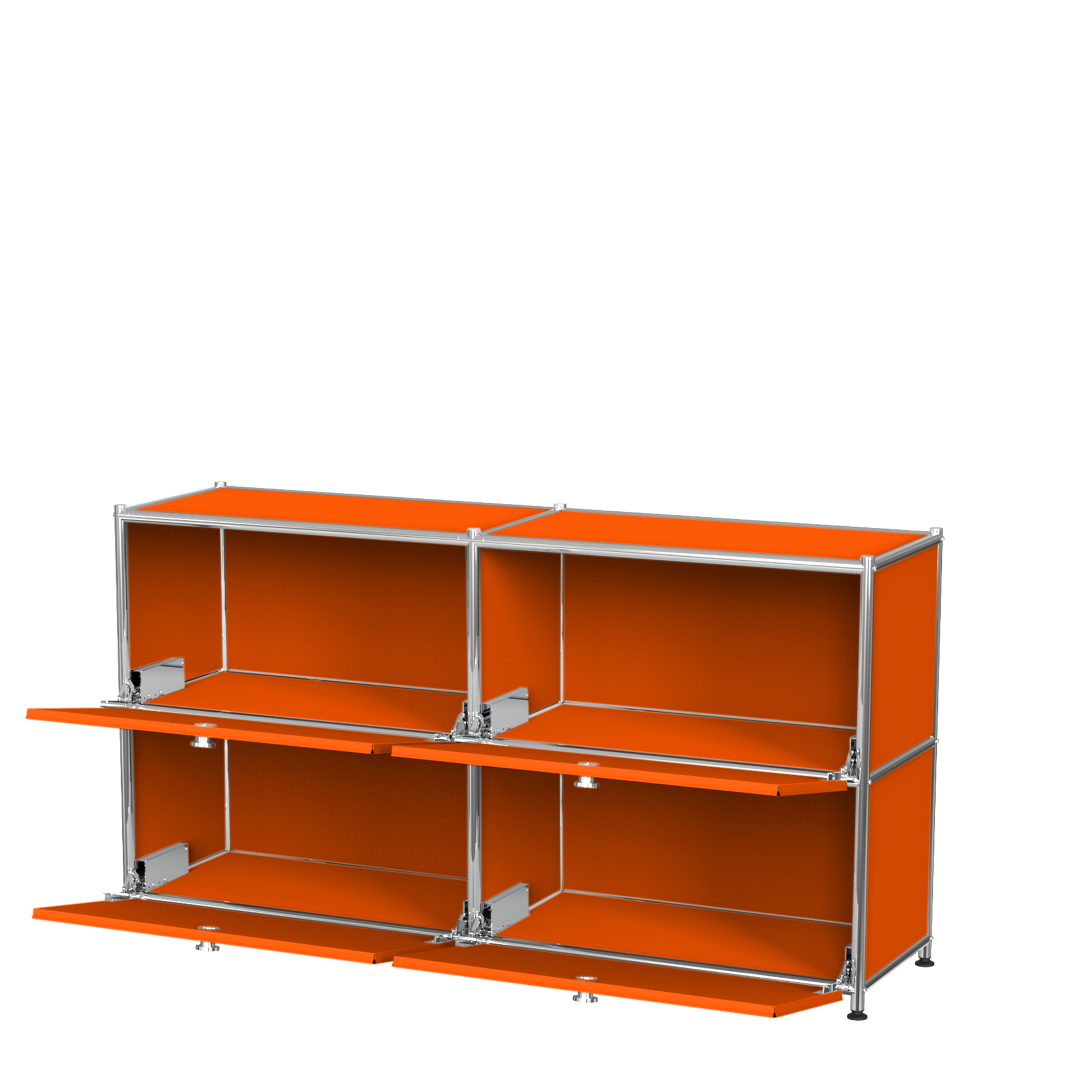 4er Sideboard mit 4 Klappen