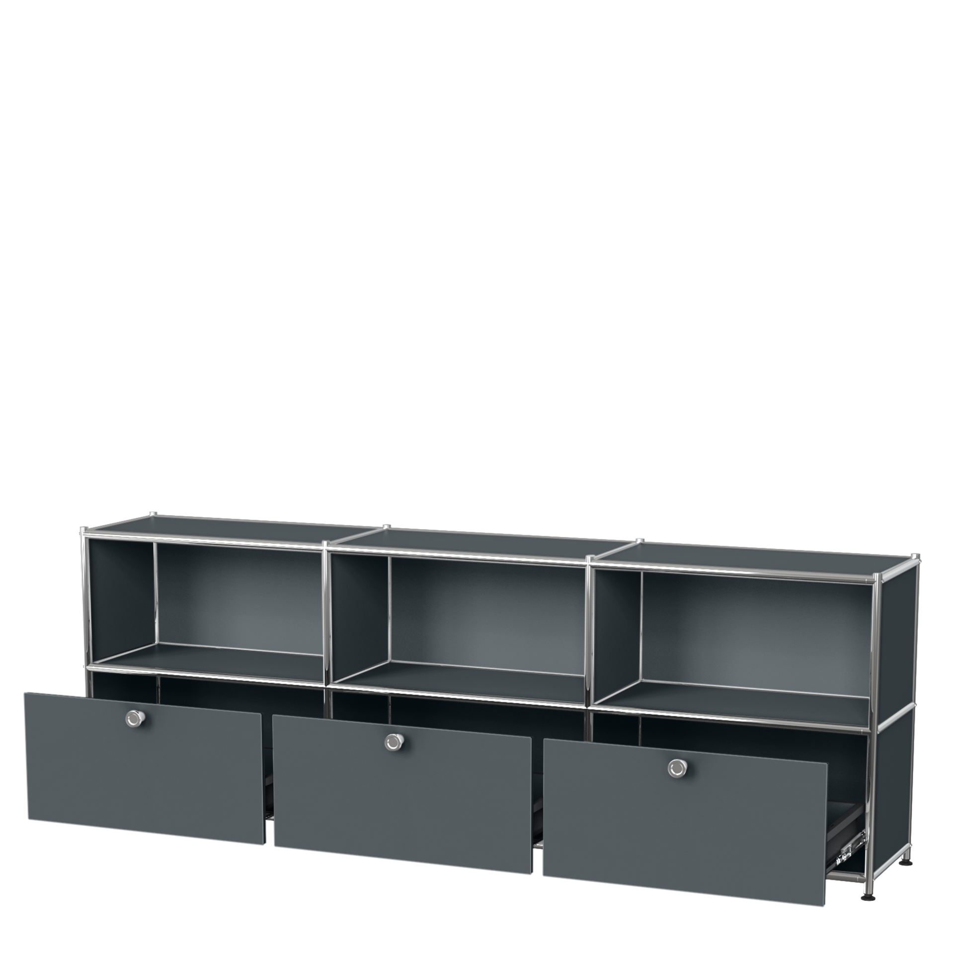 6er Sideboard mit 3 Schubladen